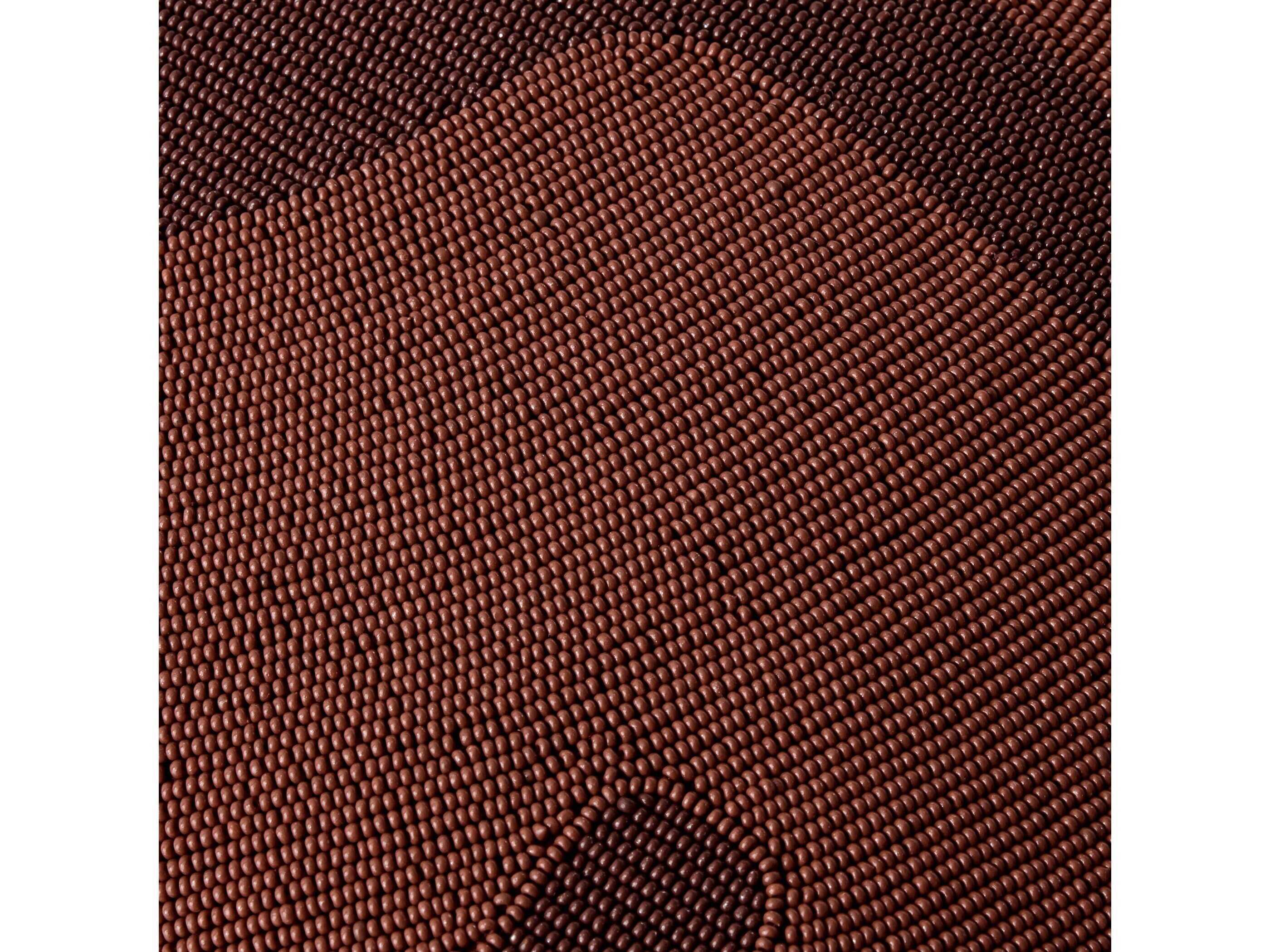 Global Views Carthago Beaded Pillow-Key-Rust