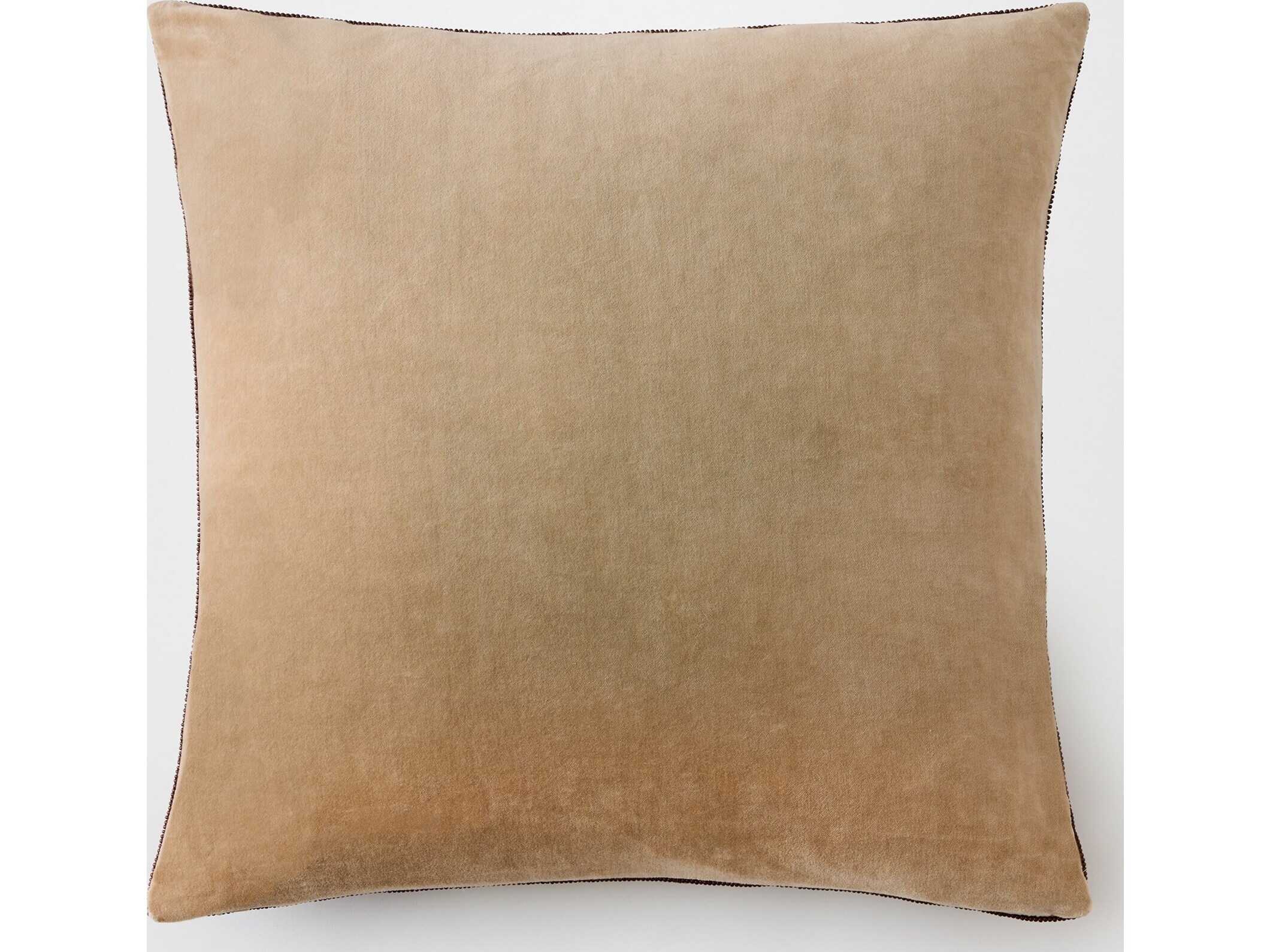 Global Views Carthago Beaded Pillow-Pass-Cinnabar