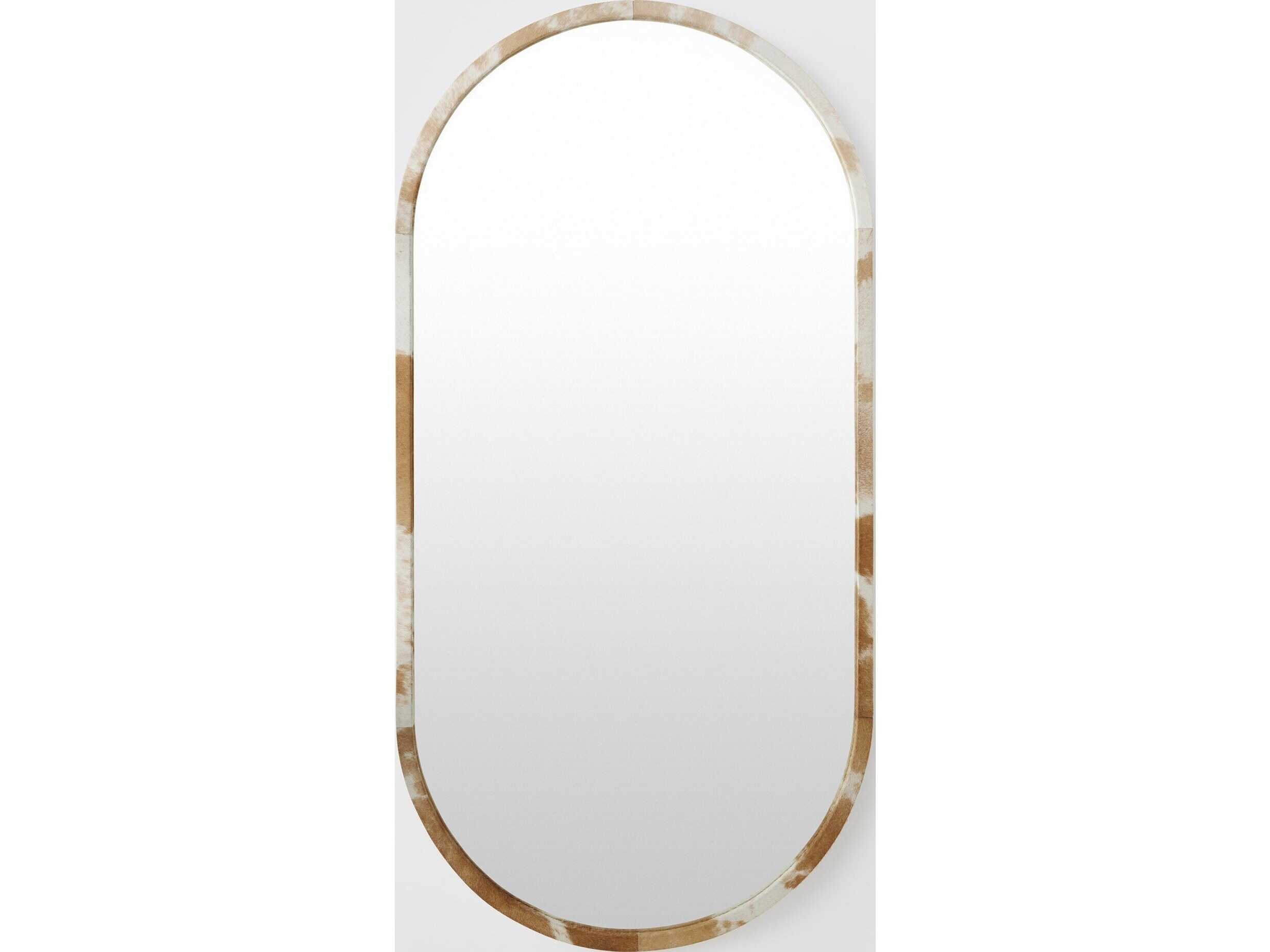 Global Views Brindle Wall Mirror Oval
