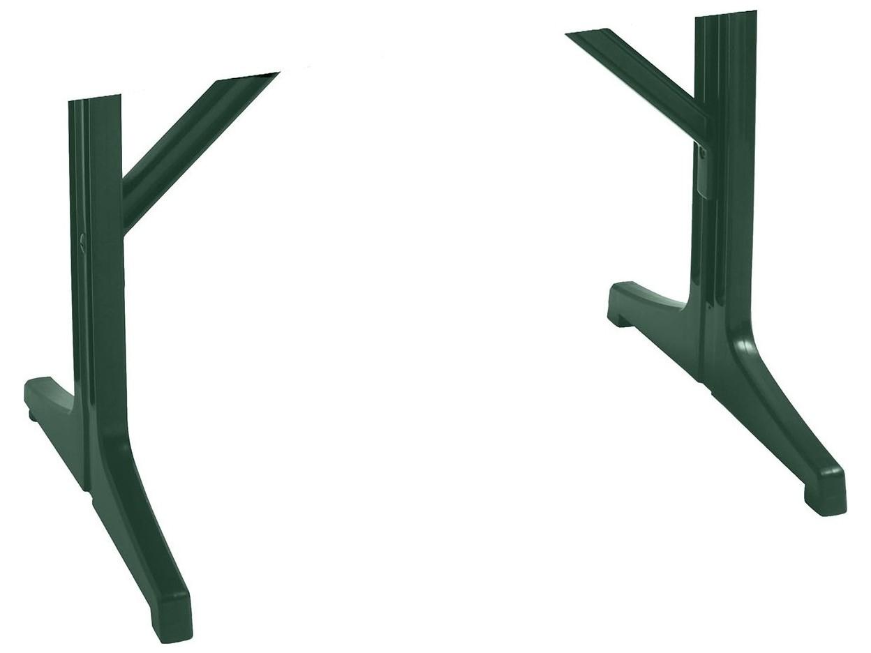 Grosfillex Alpha Resin Amazon Green Lateral Table Base