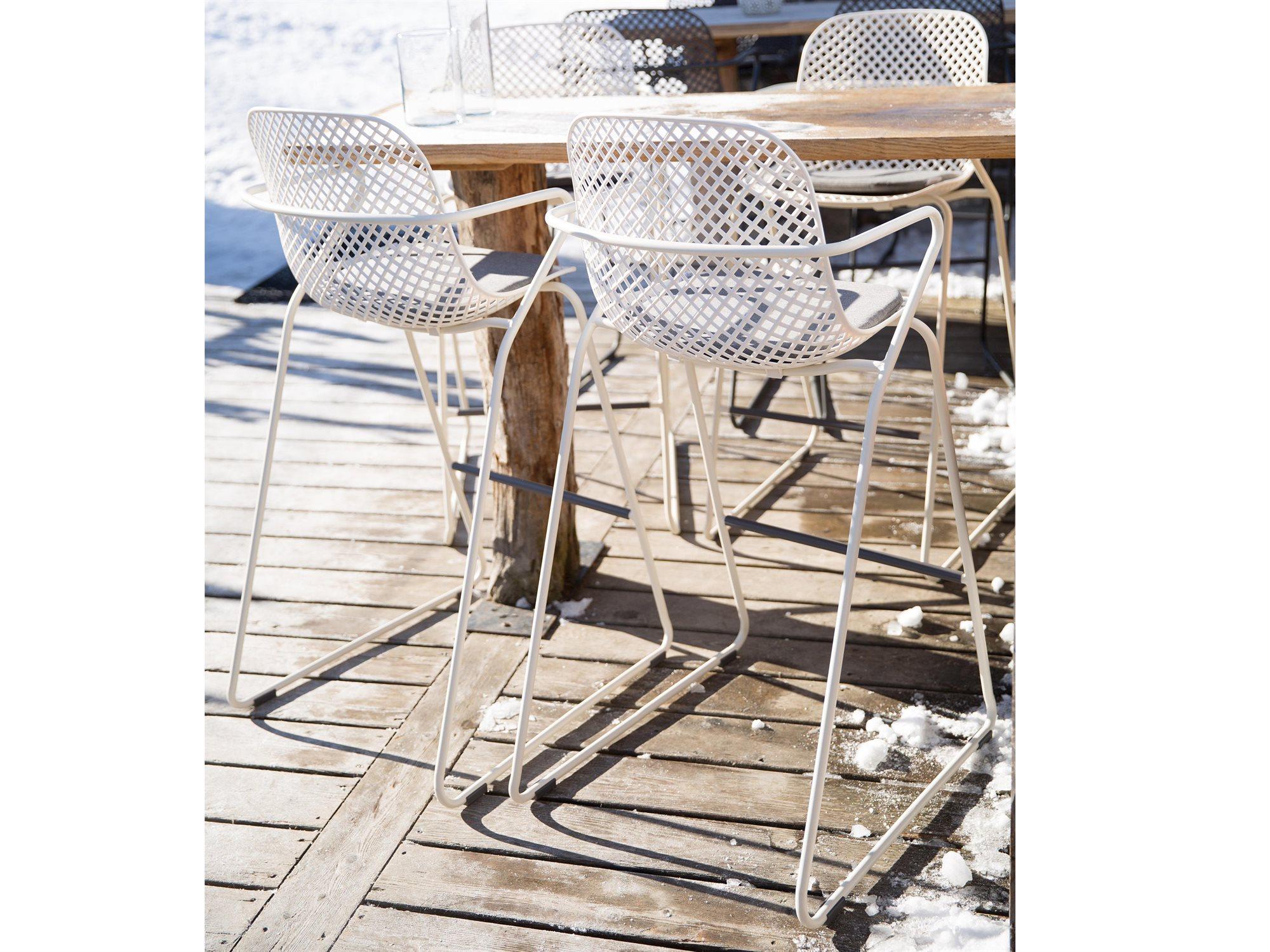 Grosfillex Ramautelle Steel Creme Absolute Bar Set