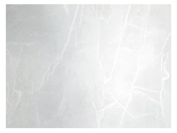 Grosfillex HPL Resin Kandia Gray Marble Rectangular Table Top with Rails