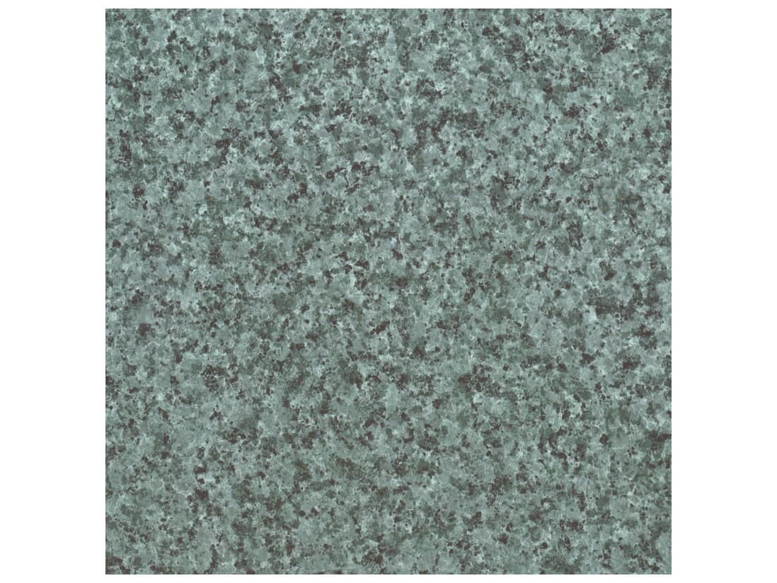 Grosfillex Molded Melamine Resin Granite Green Square Table Top
