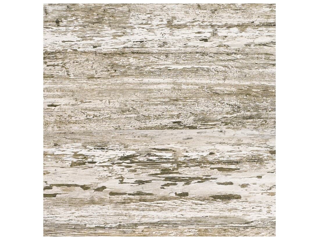 Grosfillex Molded Melamine Resin Barn White Square Table Top