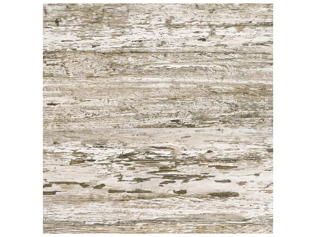 Grosfillex Molded Melamine Resin Barn White Square Table Top