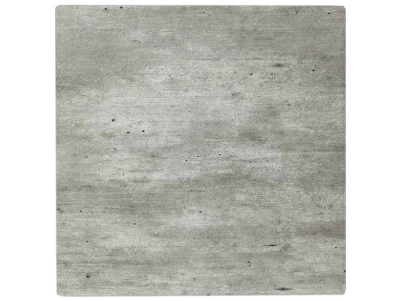 Grosfillex HPL Resin Granite Square Table Top with Rails