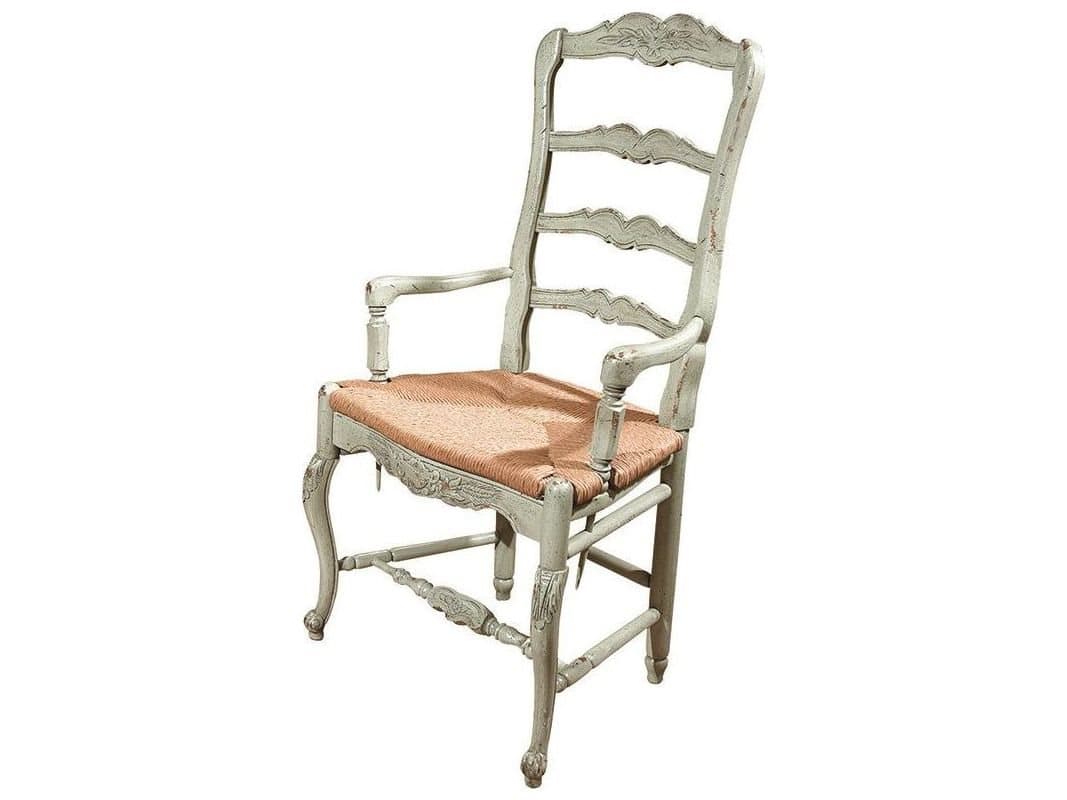 Habersham New Country Gray Arm Dining Chair