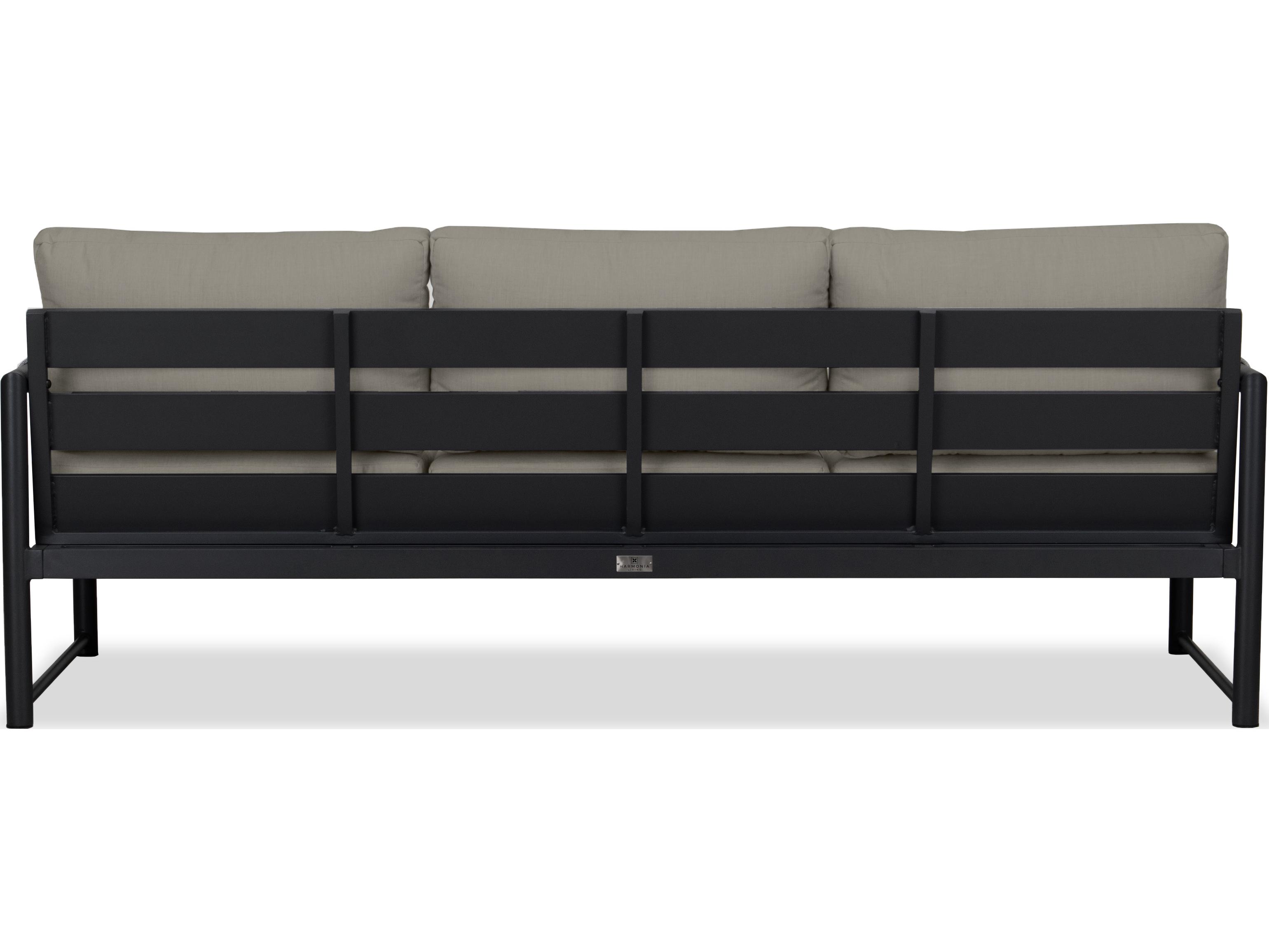 Harmonia Living Alto Aluminum Outdoor Patio Sofa