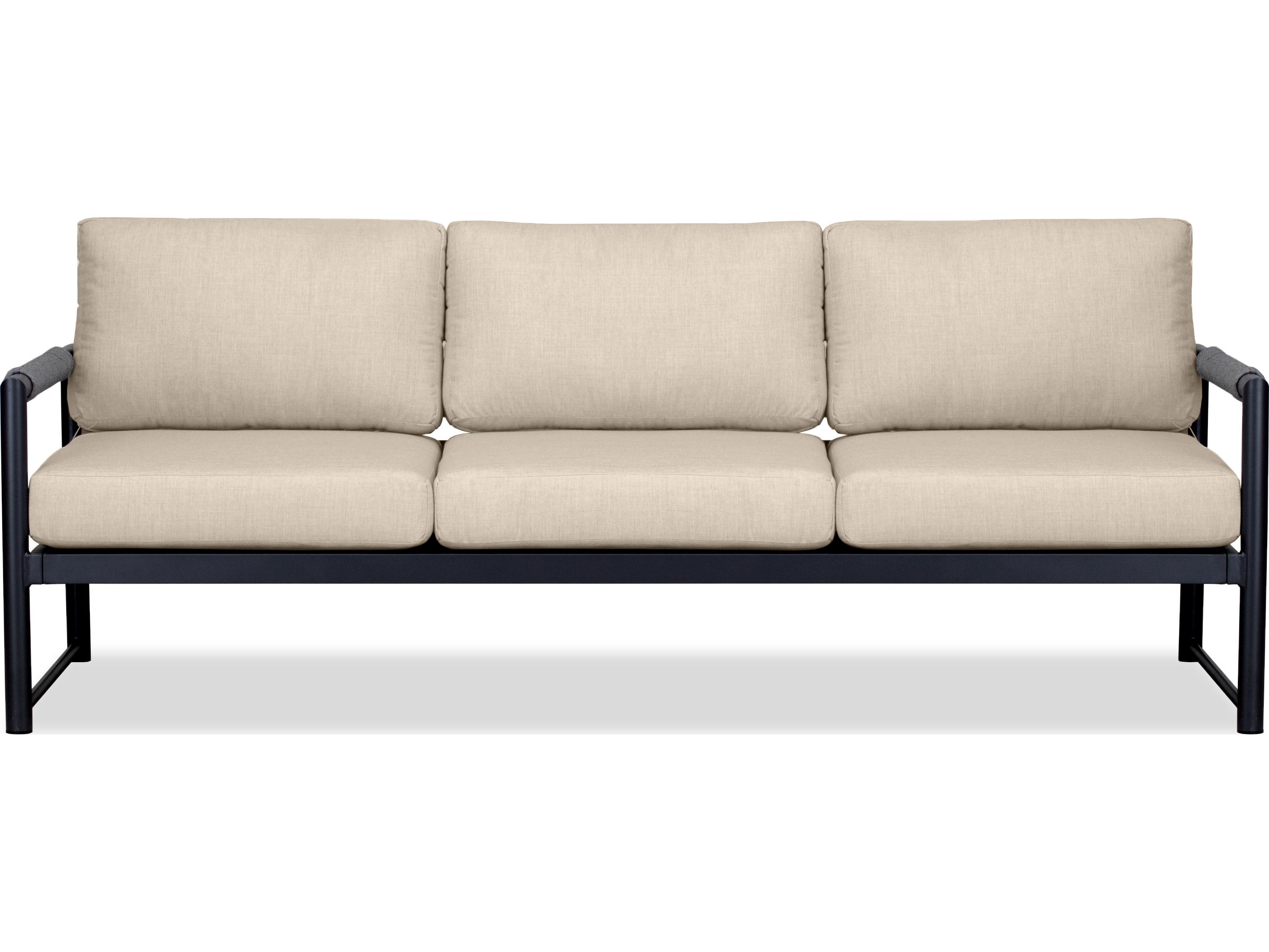 Harmonia Living Alto Aluminum Outdoor Patio Sofa