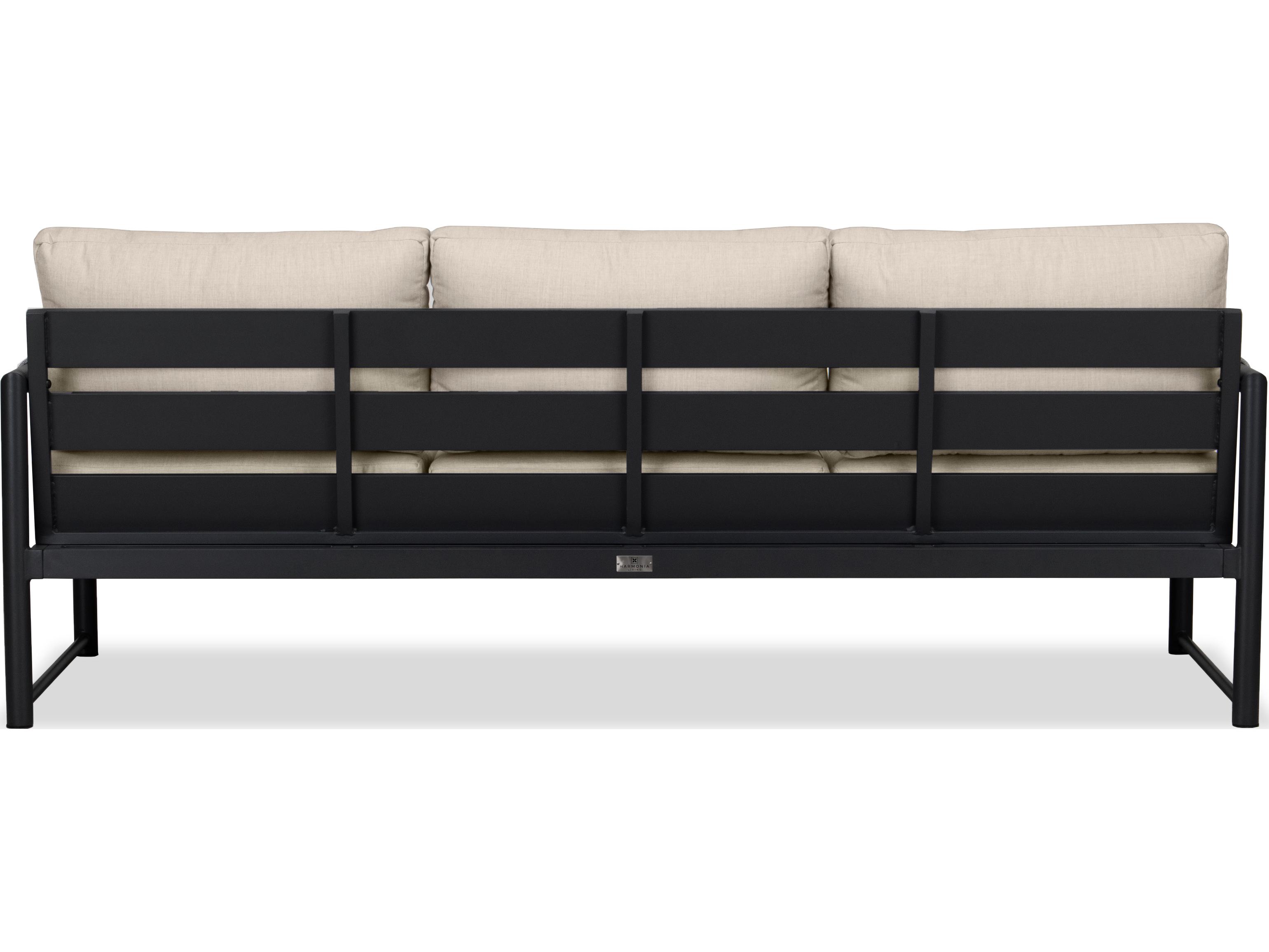 Harmonia Living Alto Aluminum Outdoor Patio Sofa