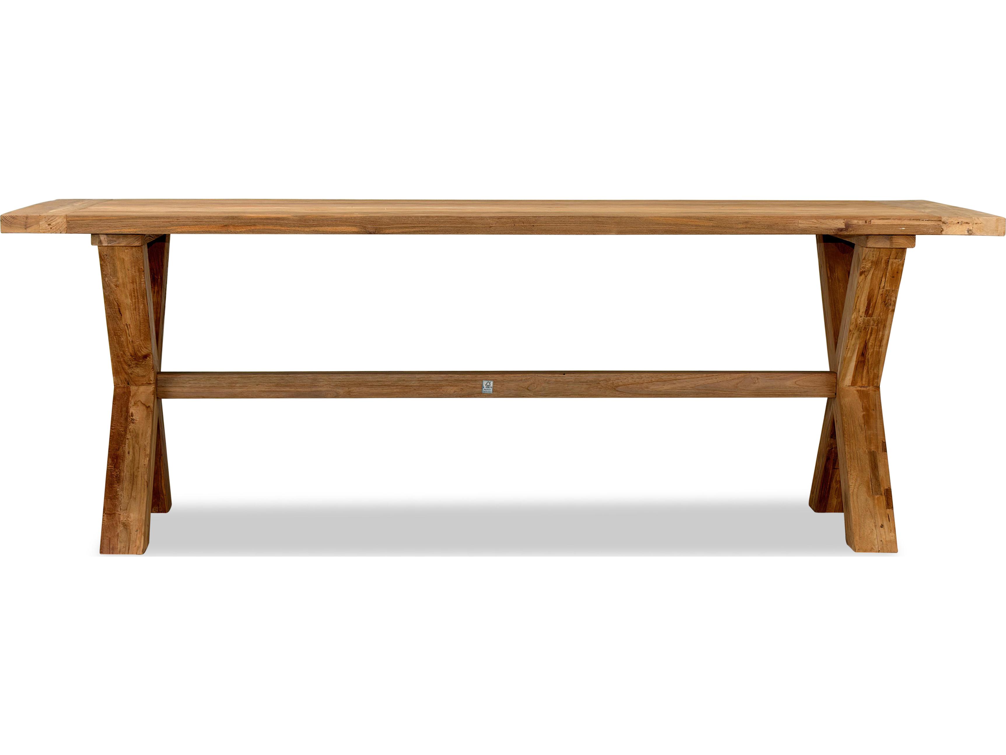 Harmonia Living Fields Reclaimed Teak Rectangular Dining table