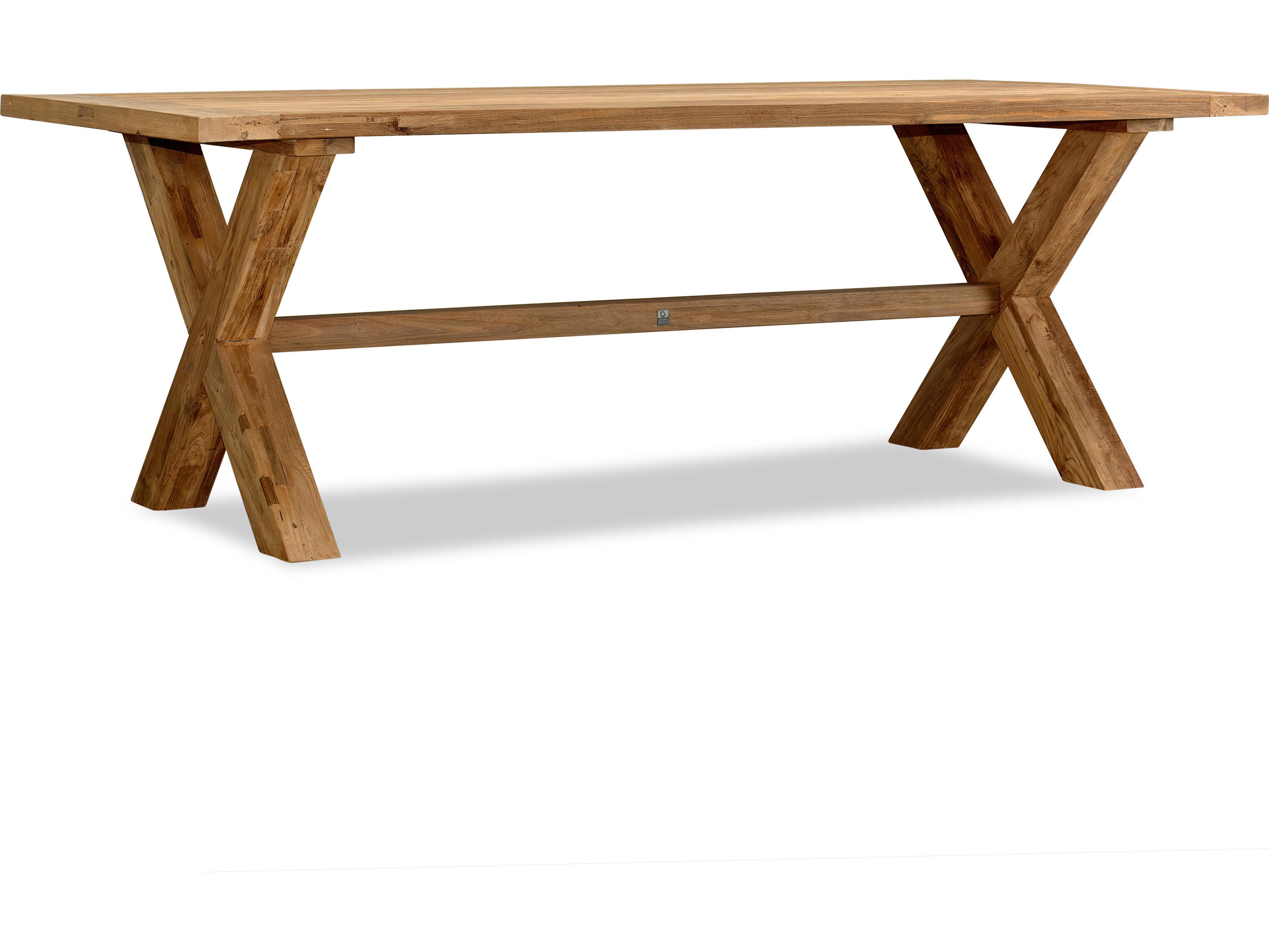 Harmonia Living Fields Reclaimed Teak Rectangular Dining table