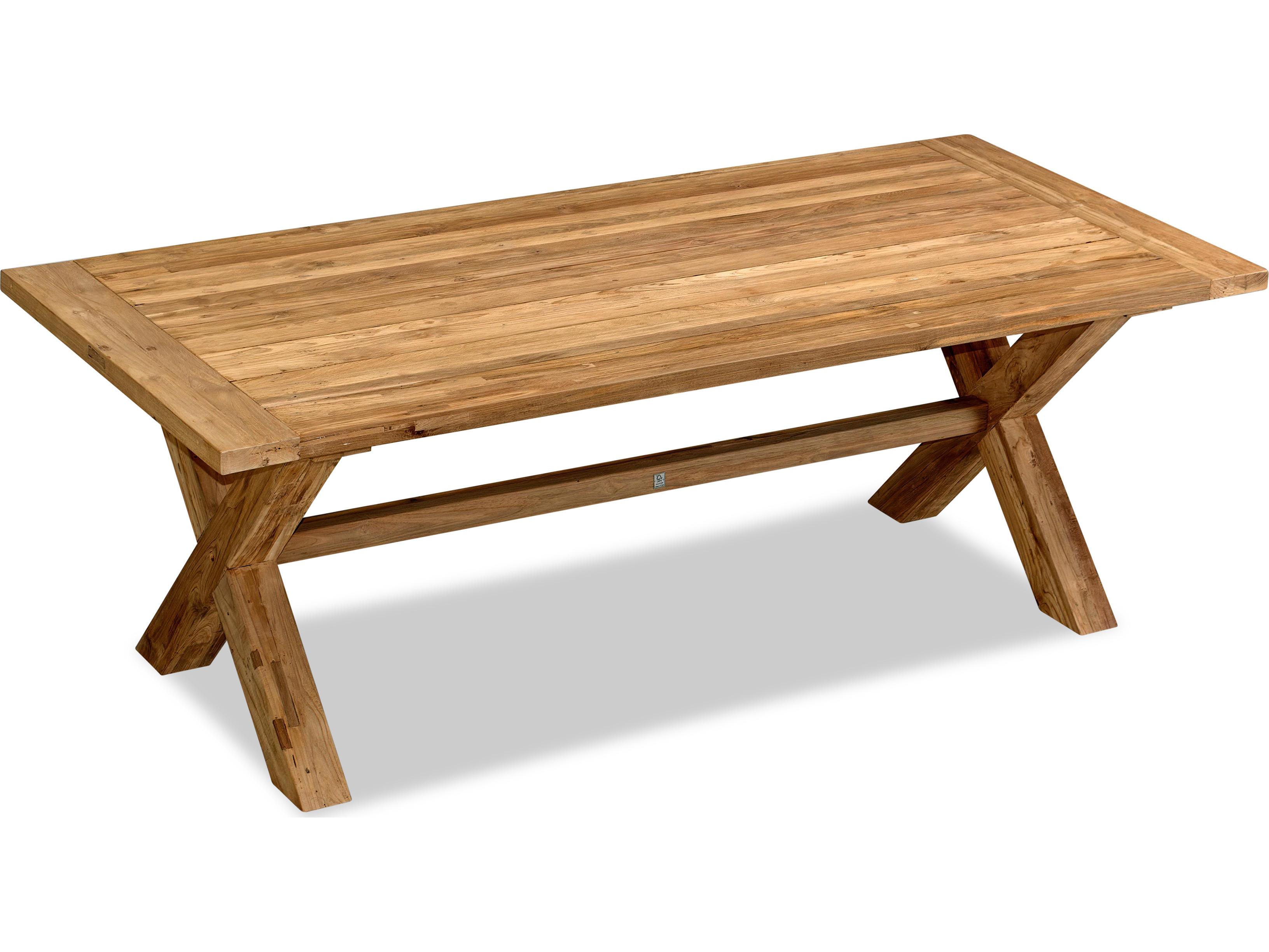 Harmonia Living Fields Reclaimed Teak Rectangular Dining table