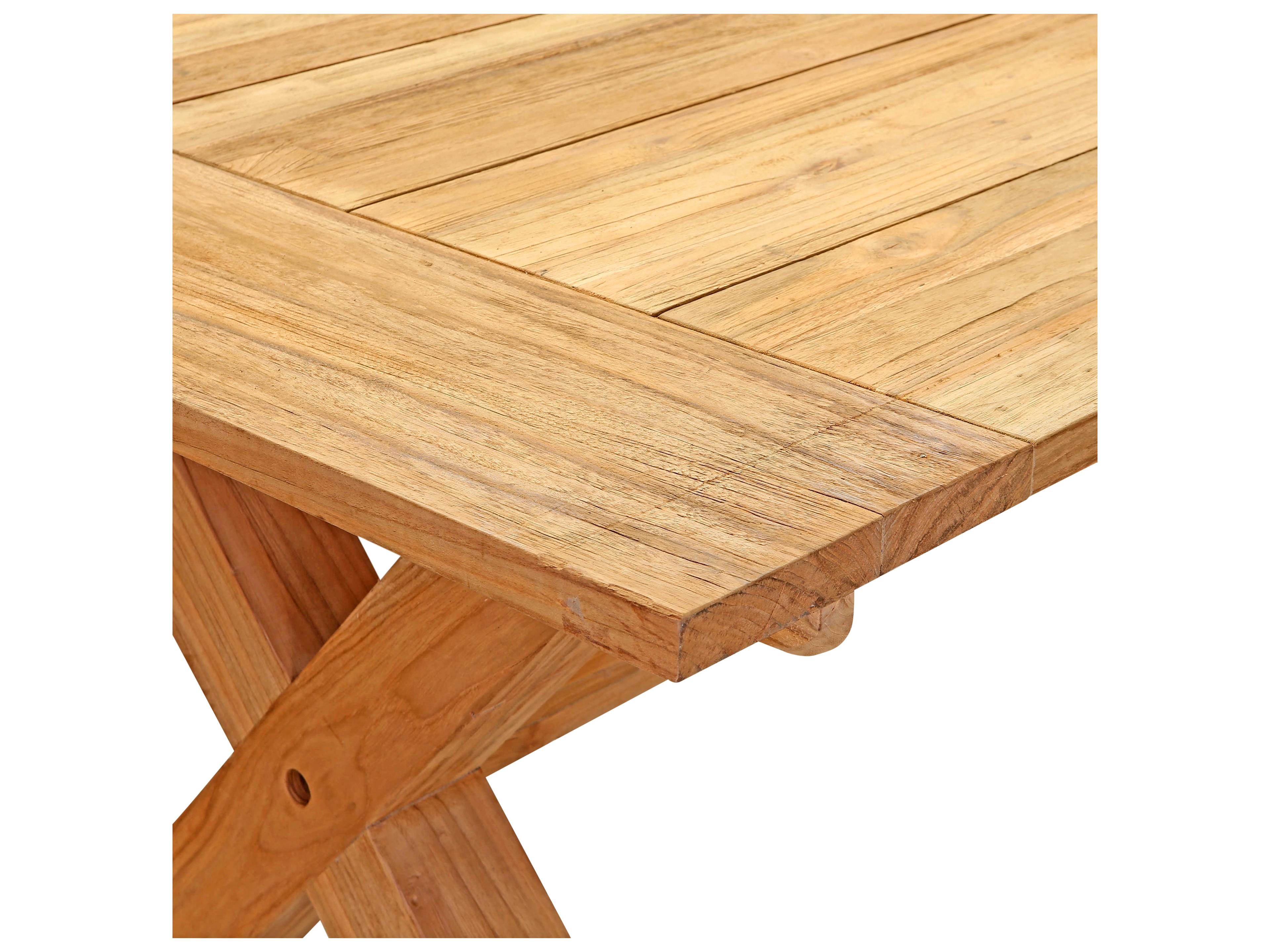Harmonia Living Fields Reclaimed Teak Rectangular Dining table