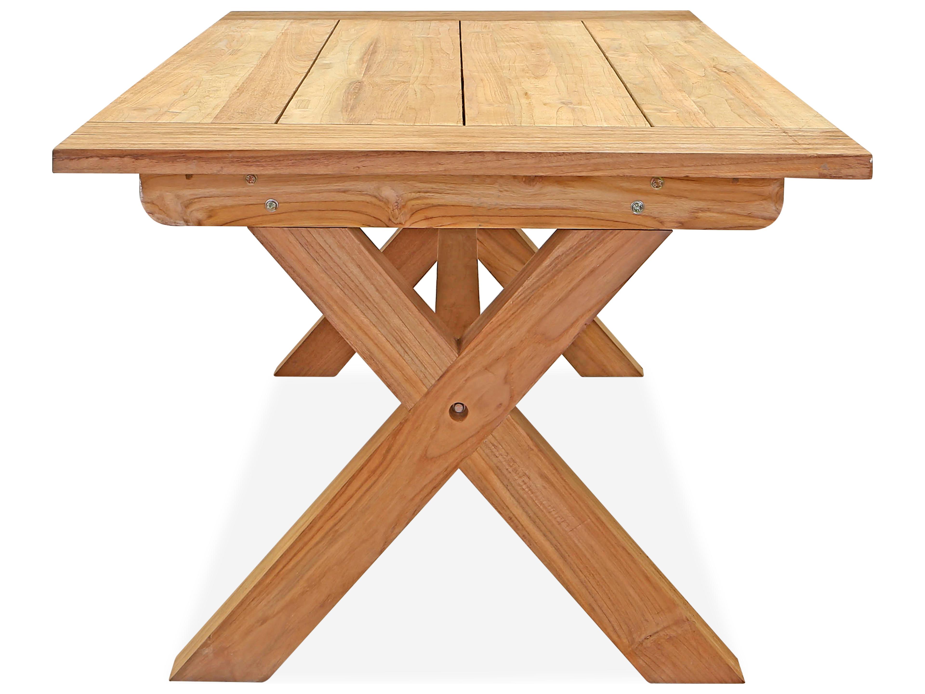 Harmonia Living Fields Reclaimed Teak Rectangular Dining table
