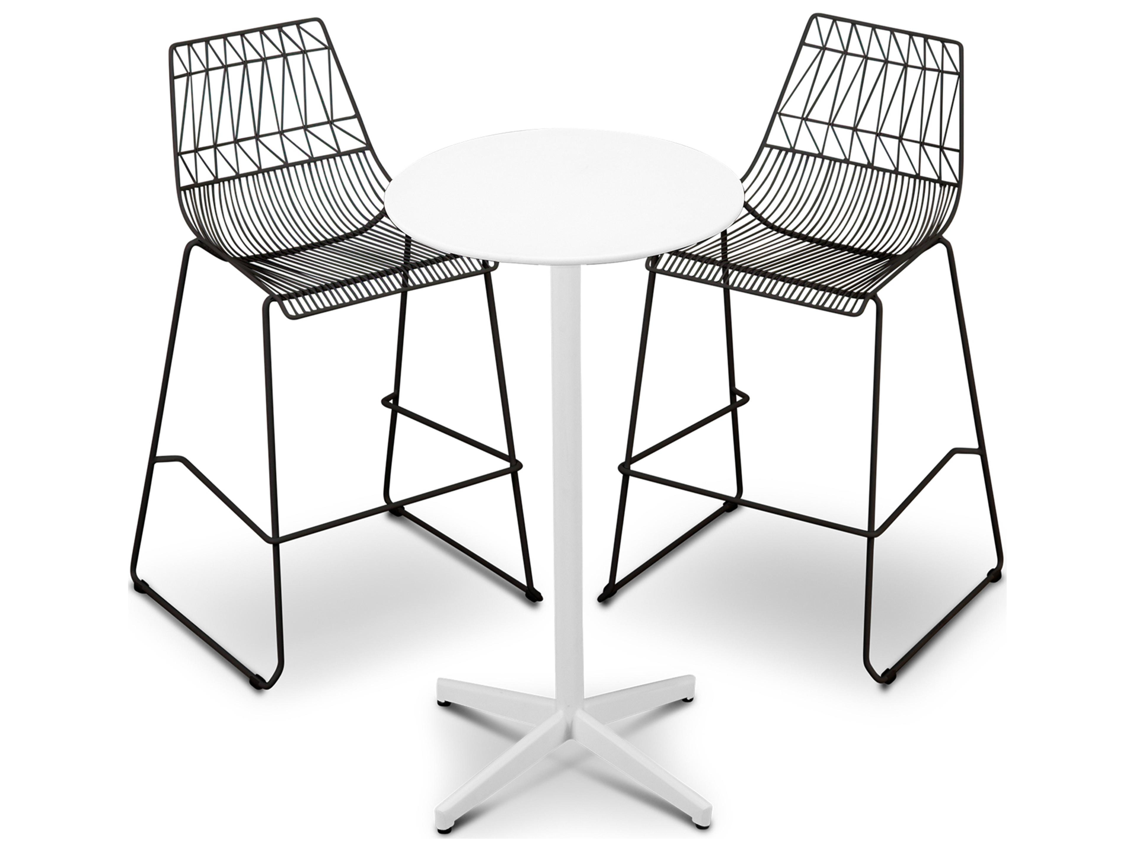 Harmonia Living Ace Steel 3 Piece Bar Set