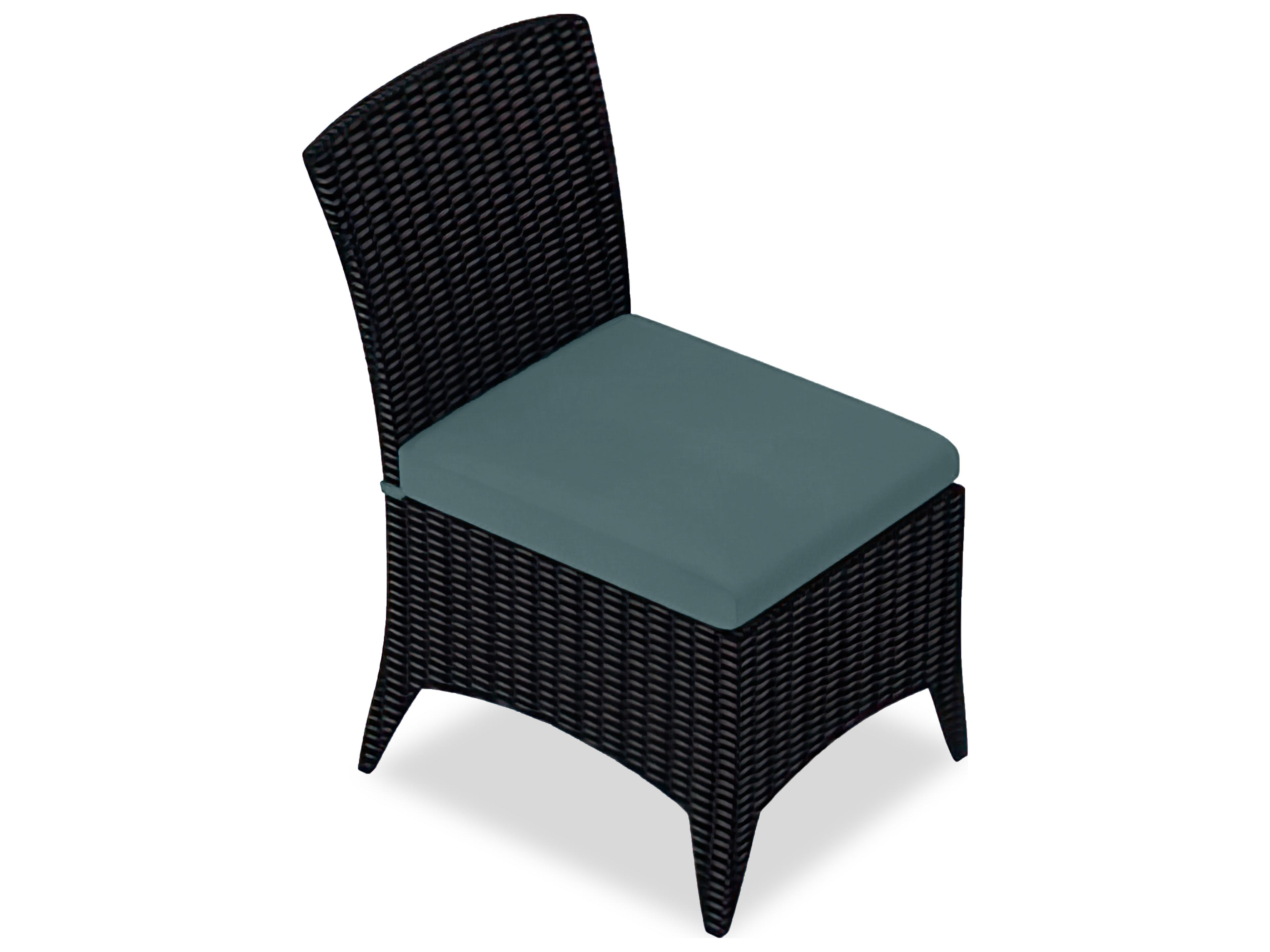 Harmonia Living Arbor Wicker Outdoor Patio Dining Side Chair