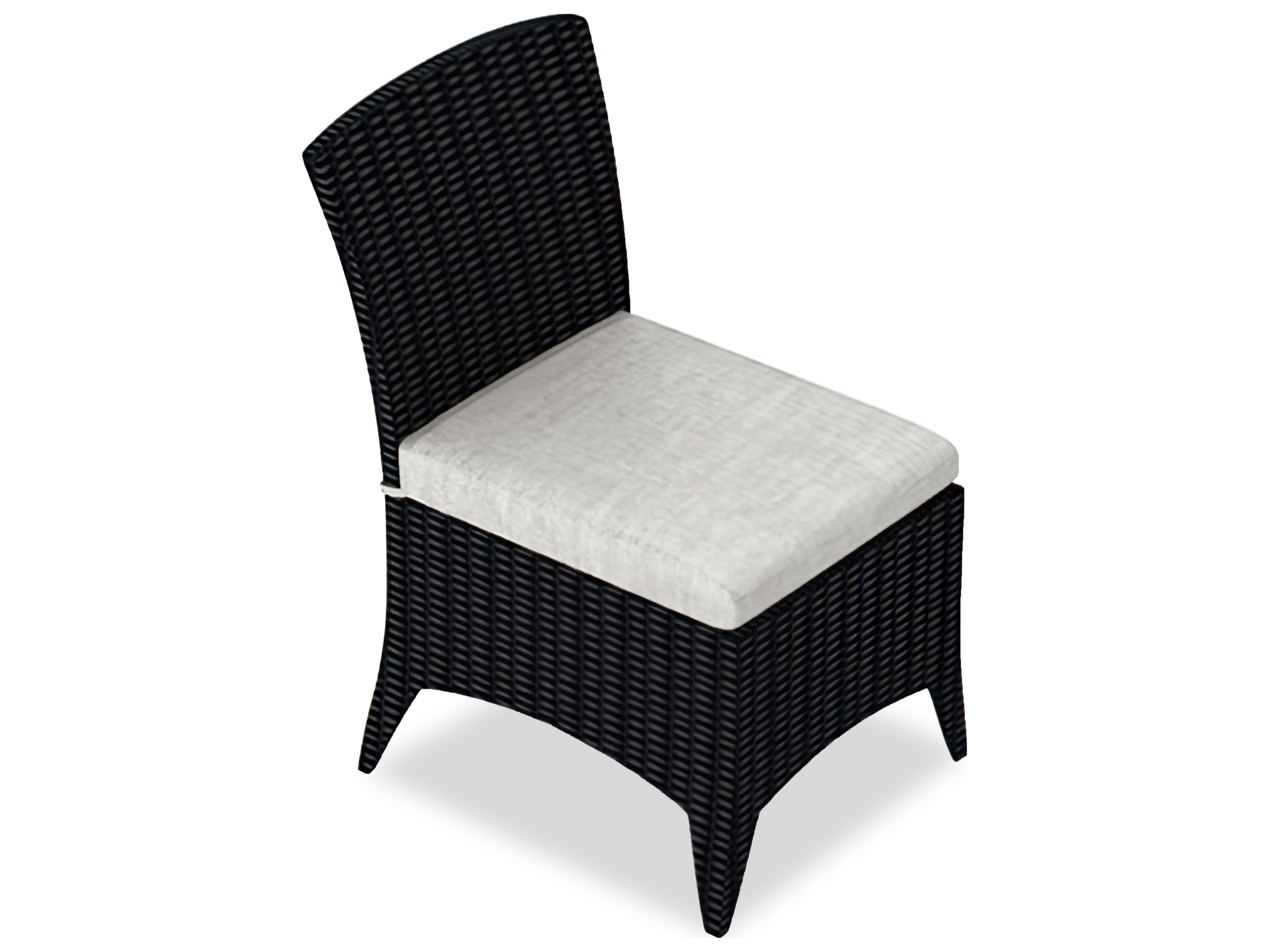 Harmonia Living Arbor Wicker Outdoor Patio Dining Side Chair