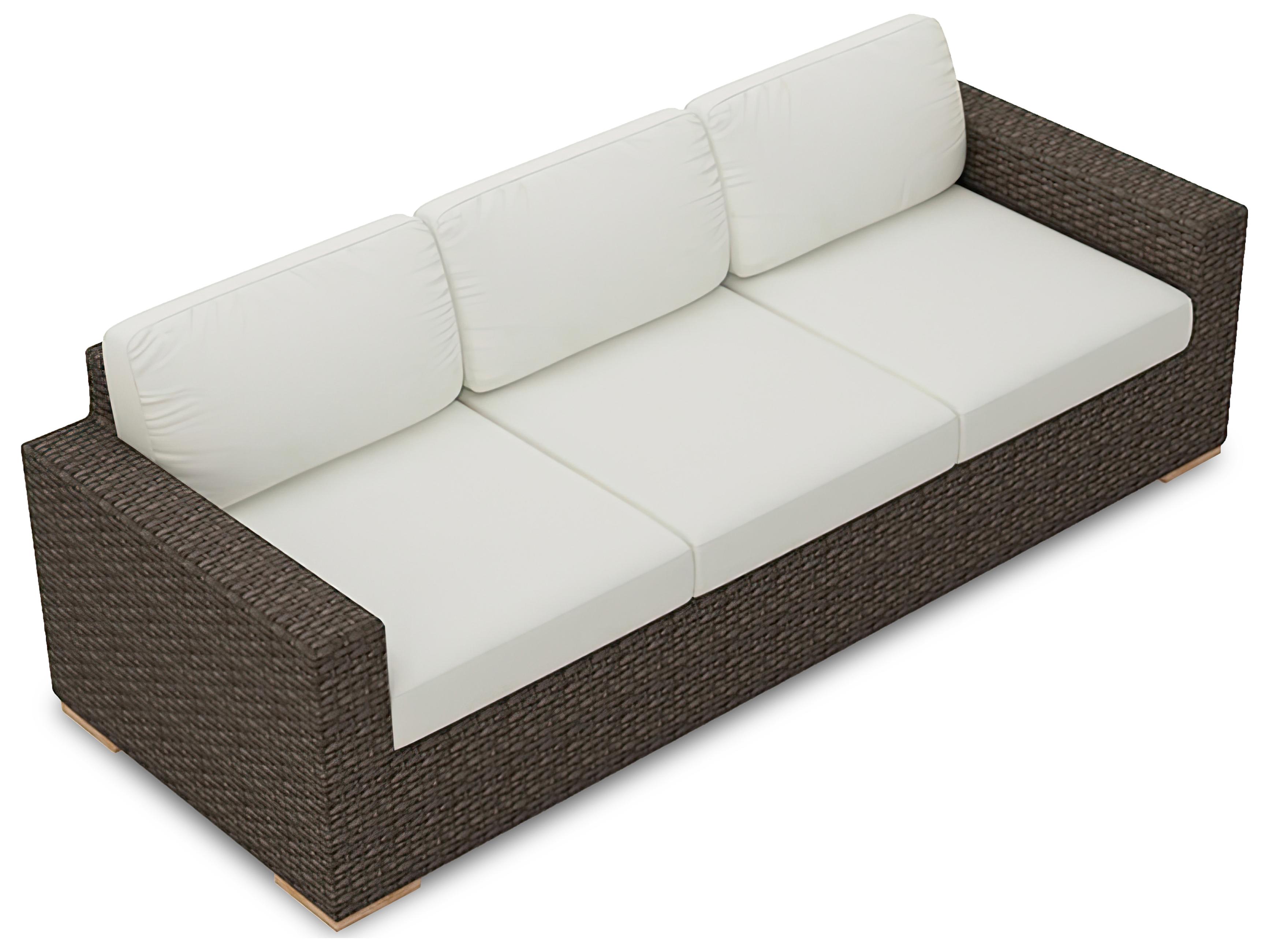 Harmonia Living Arden Wicker Outdoor Sofa