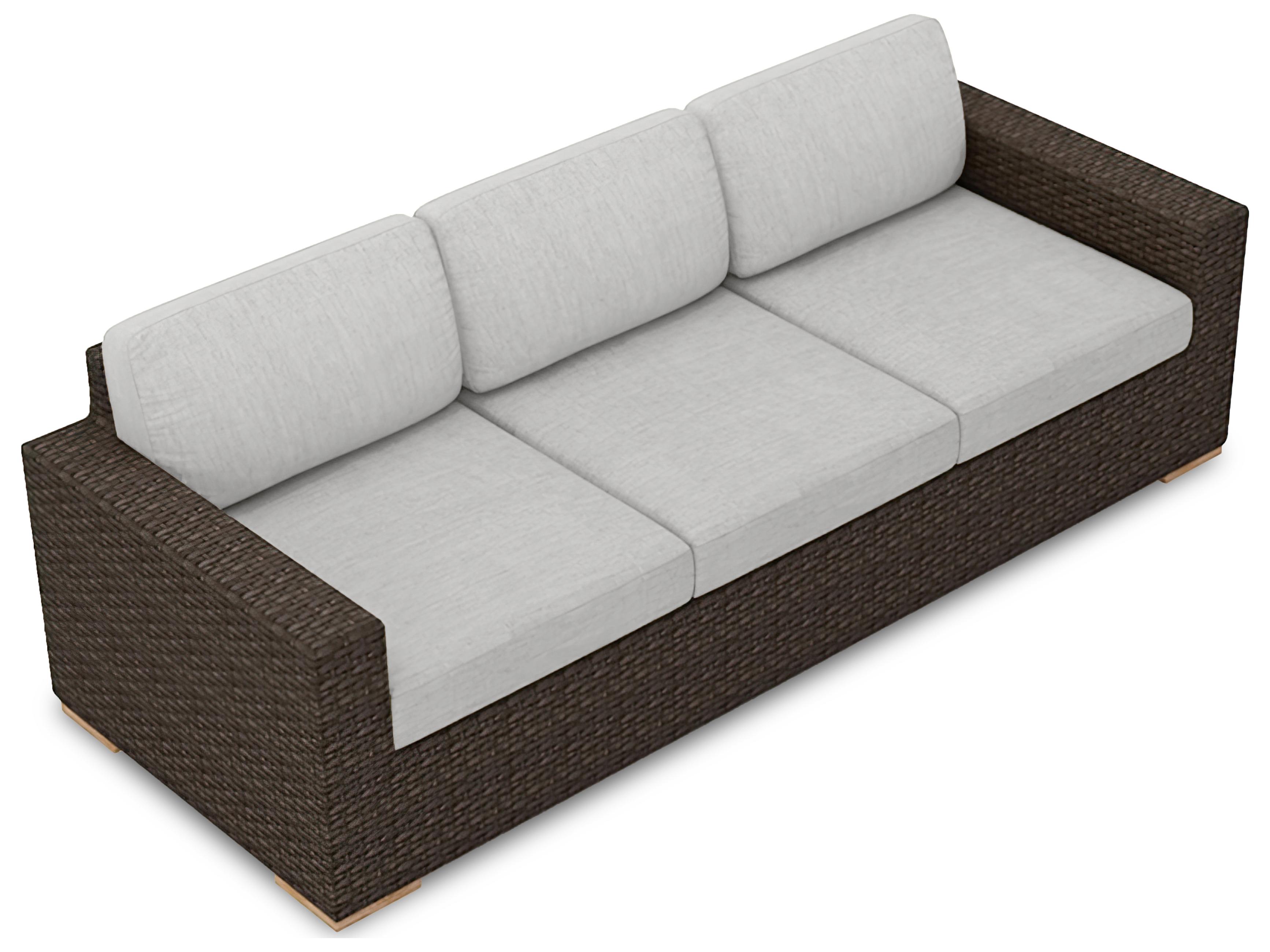 Harmonia Living Arden Wicker Outdoor Sofa