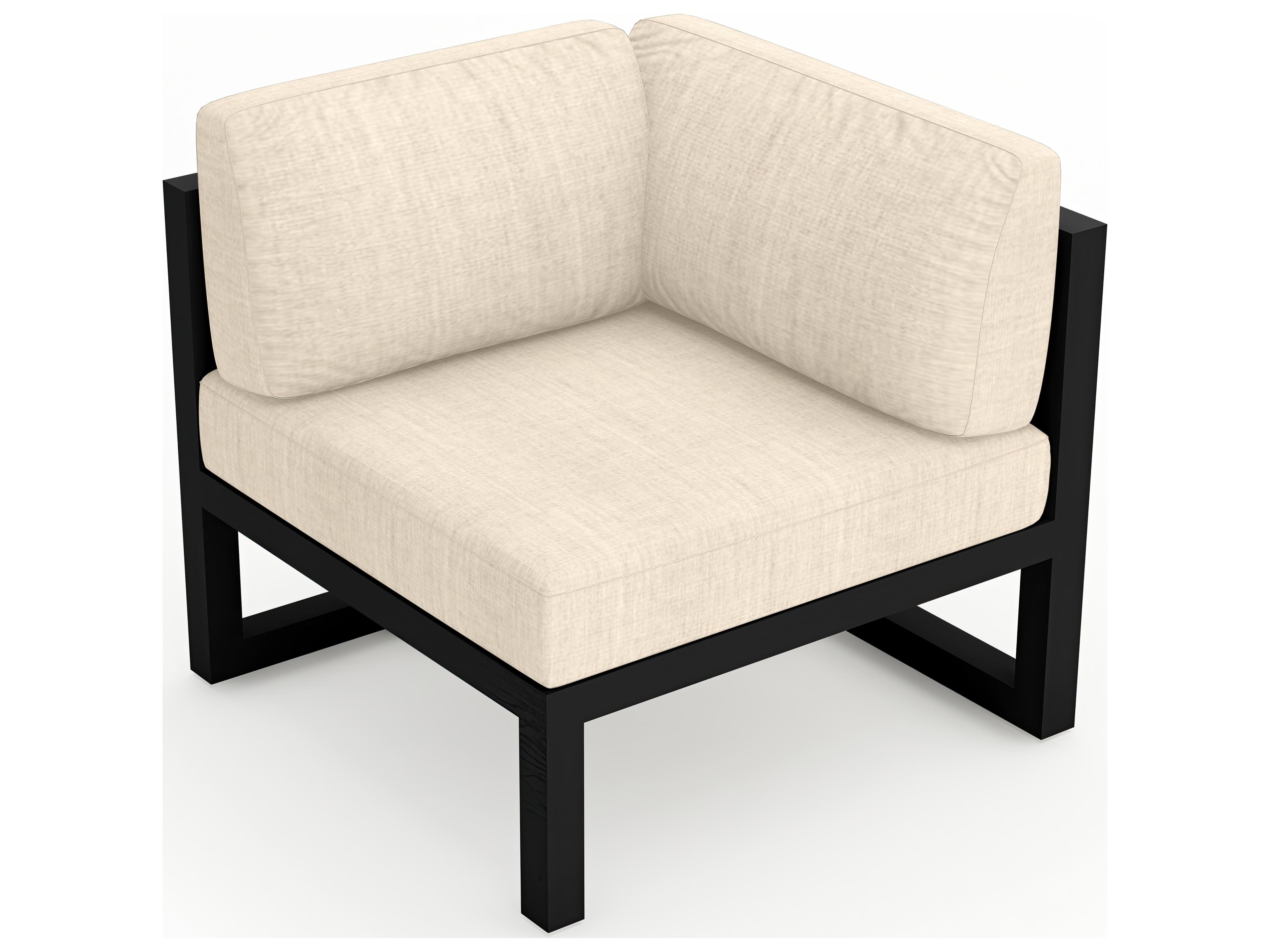 Harmonia Living Avion Aluminum Corner Section Outdoor Patio Lounge Chair