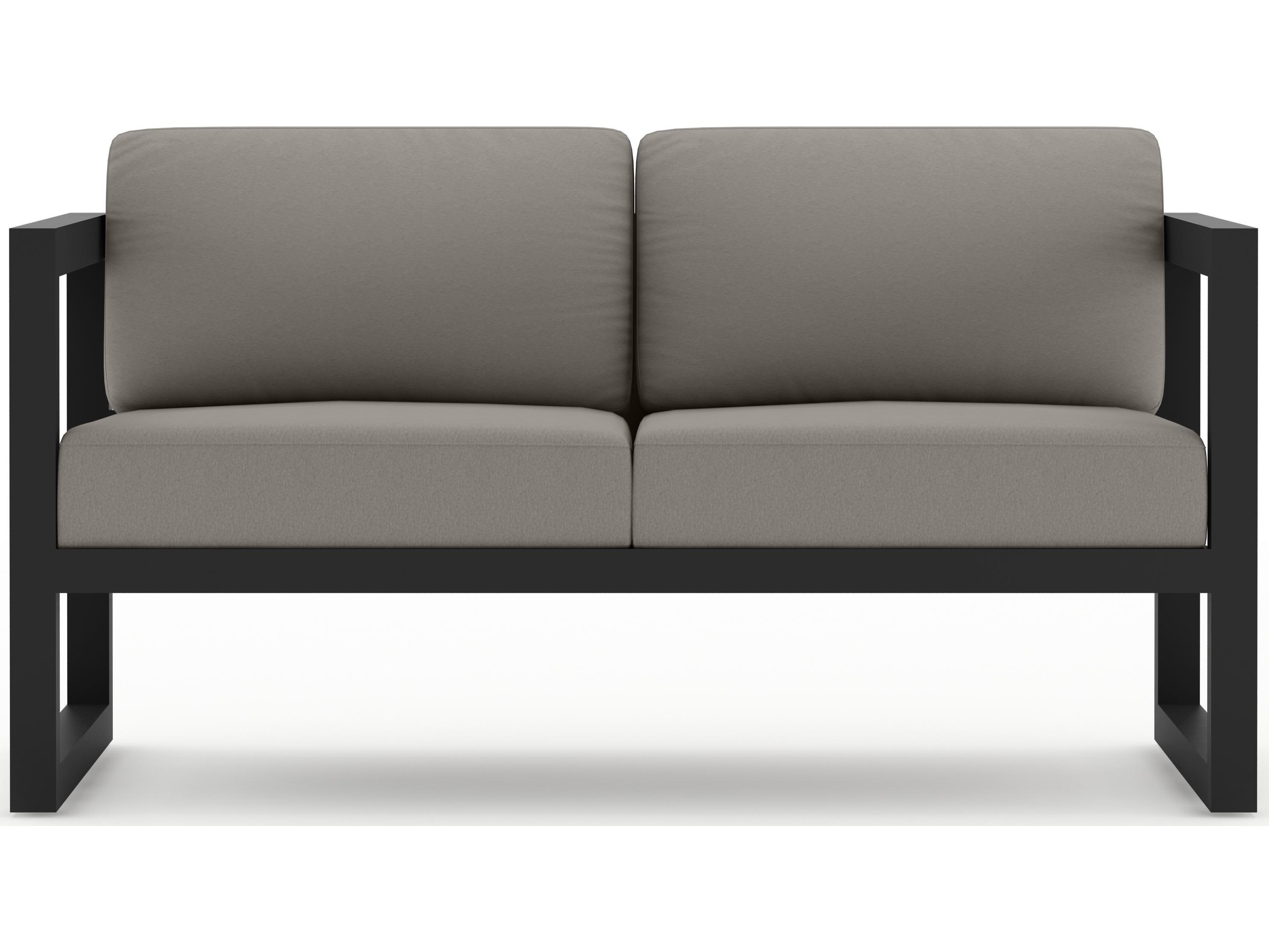 Harmonia Living Avion Aluminum Outdoor Patio Loveseat