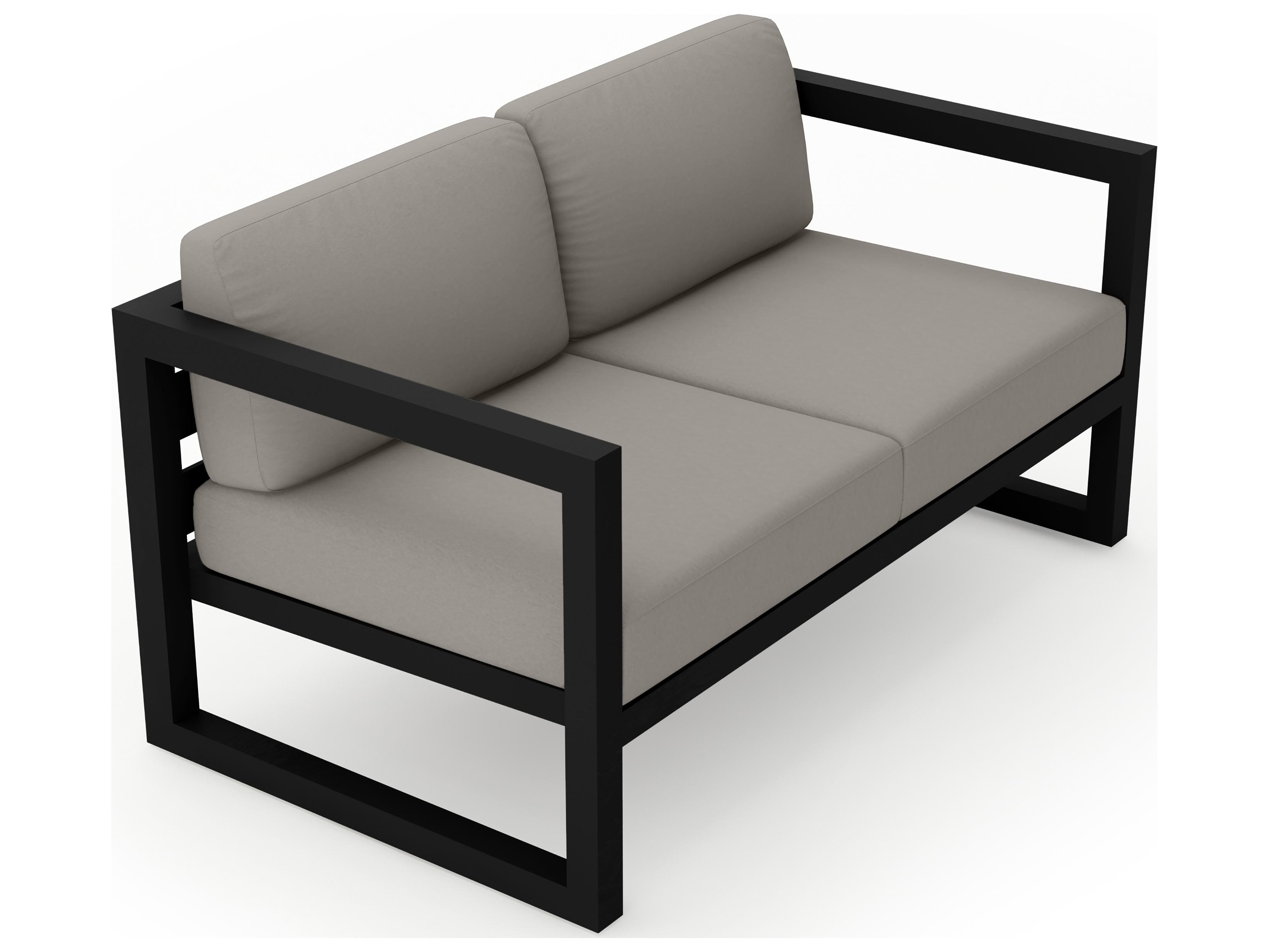 Harmonia Living Avion Aluminum Outdoor Patio Loveseat