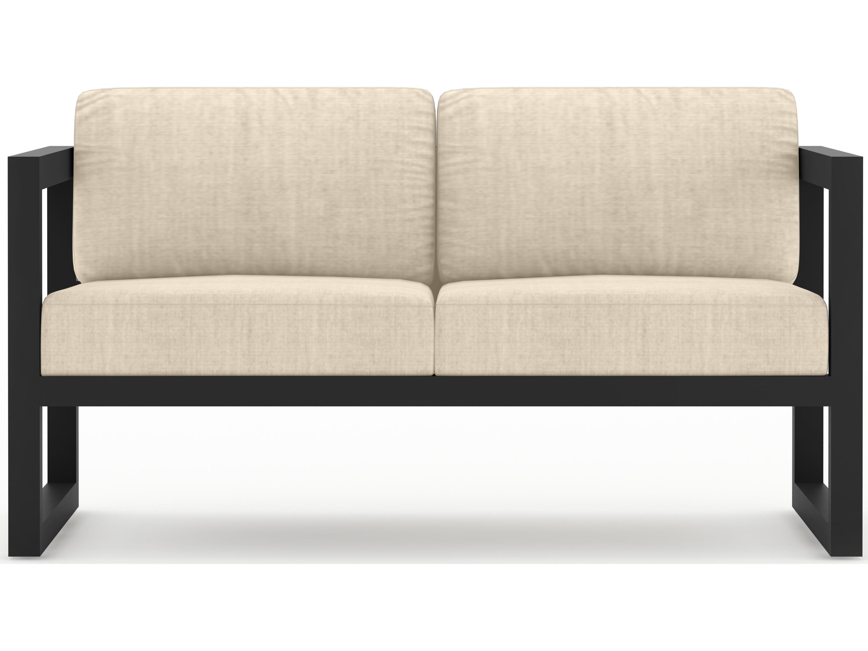 Harmonia Living Avion Aluminum Outdoor Patio Loveseat