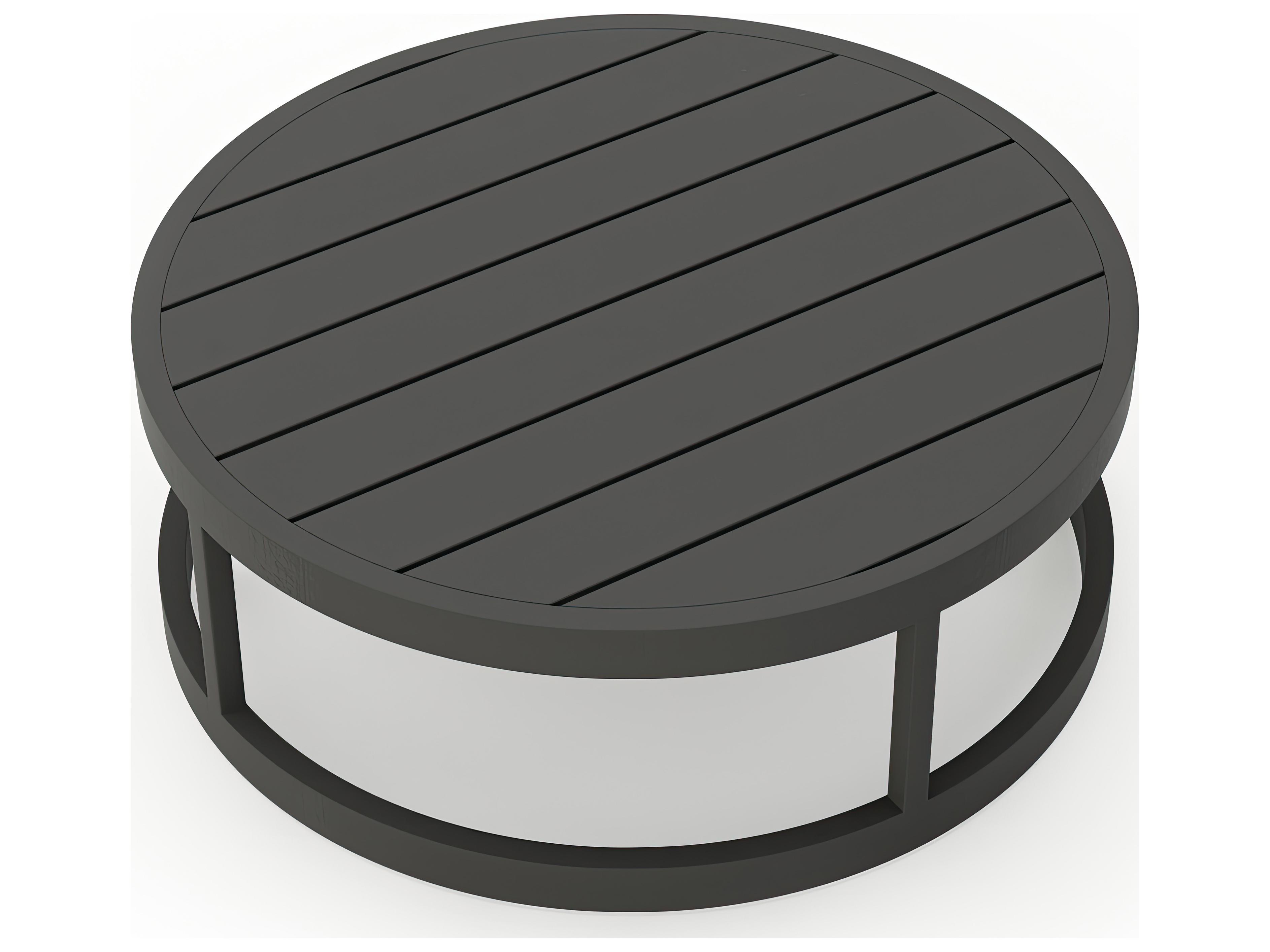 Harmonia Living Avion Aluminum Round Coffee table