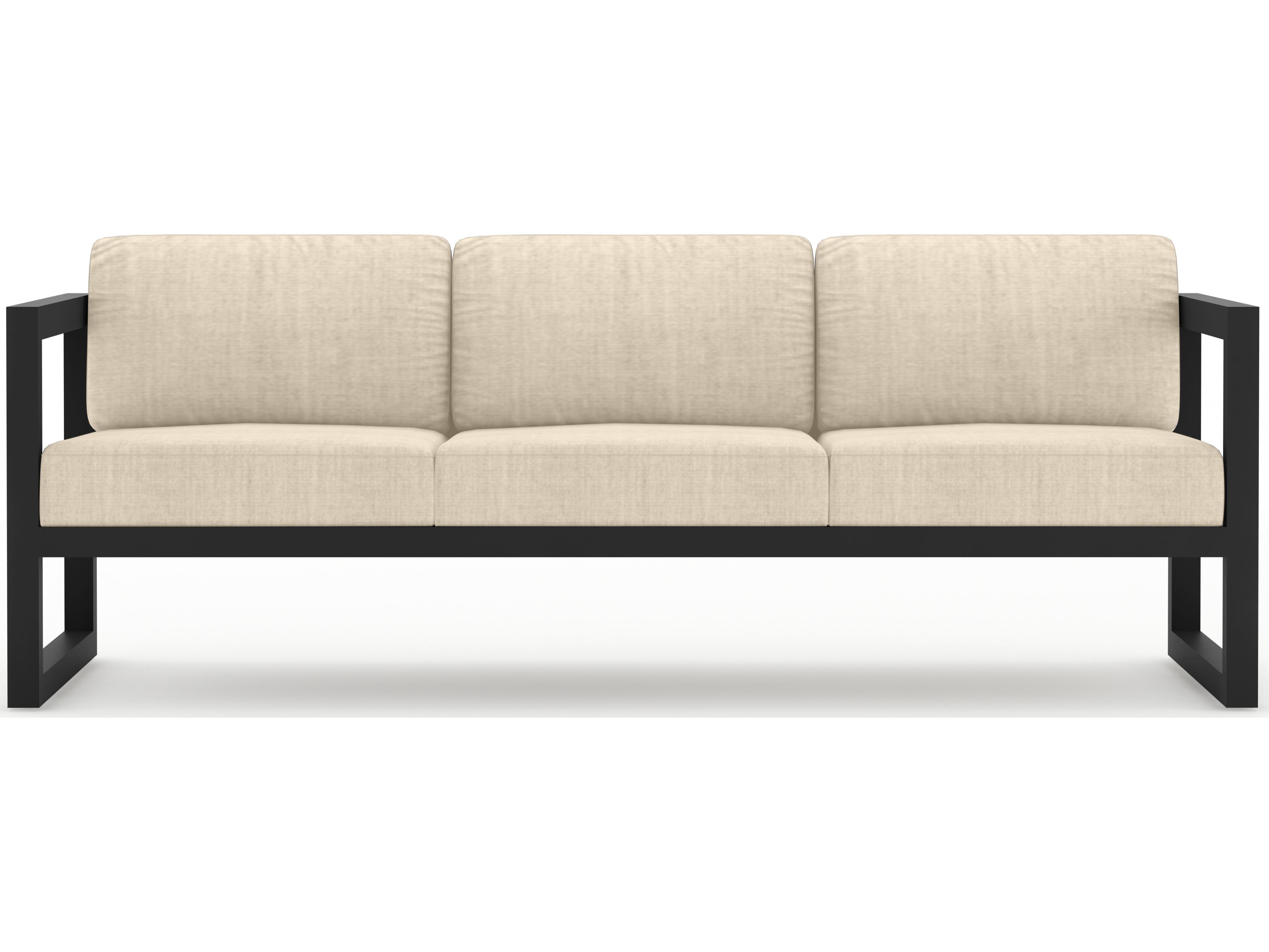 Harmonia Living Avion Aluminum Outdoor Patio Sofa