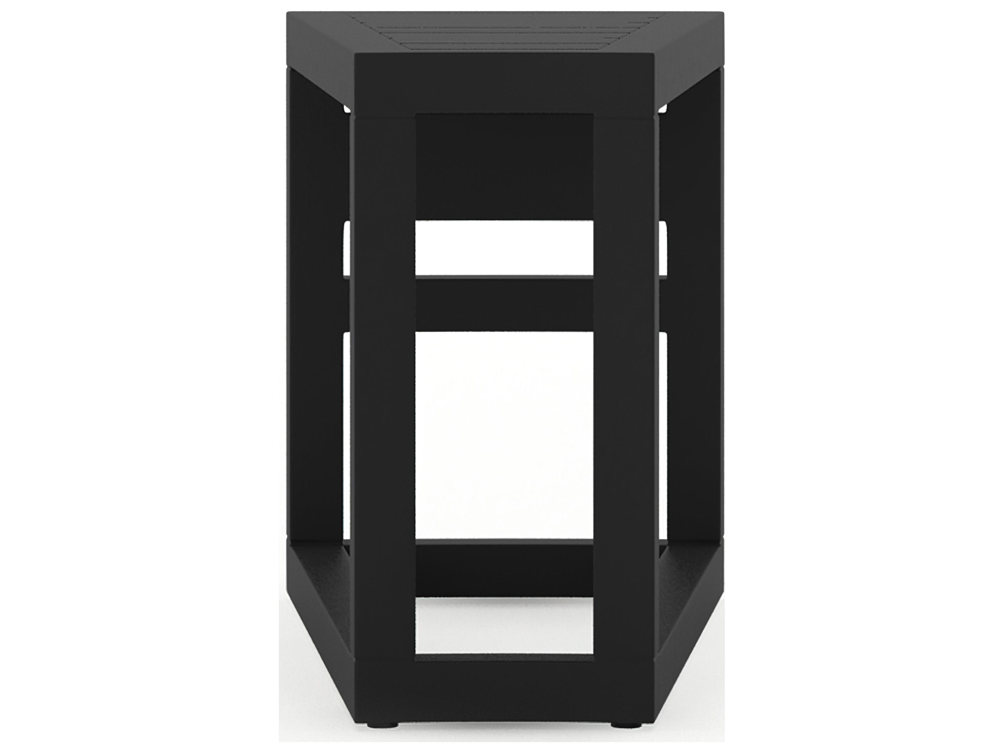 Harmonia Living Avion Aluminum Rectangular Wedge End table