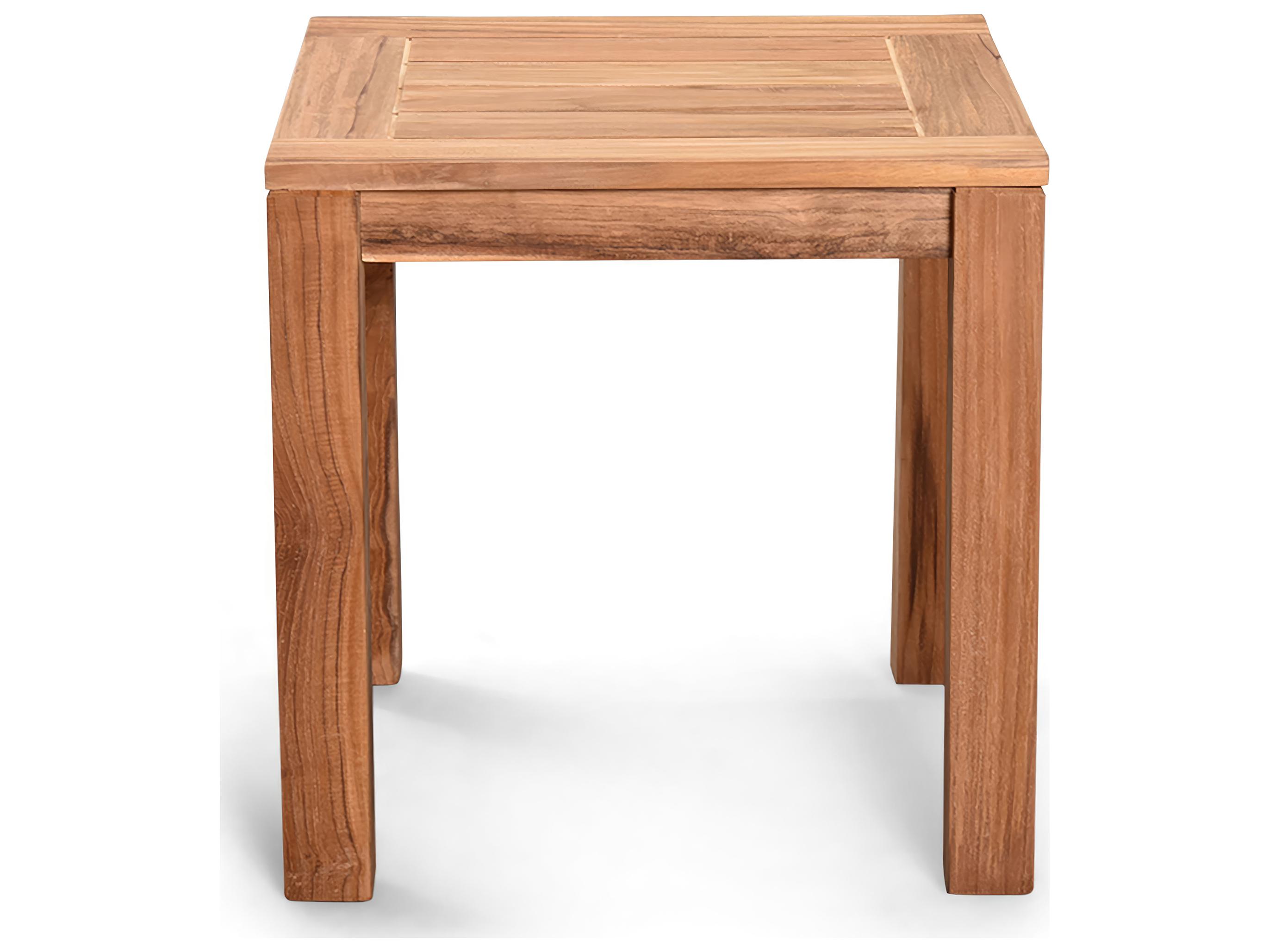 Harmonia Living Classic Teak Square End table
