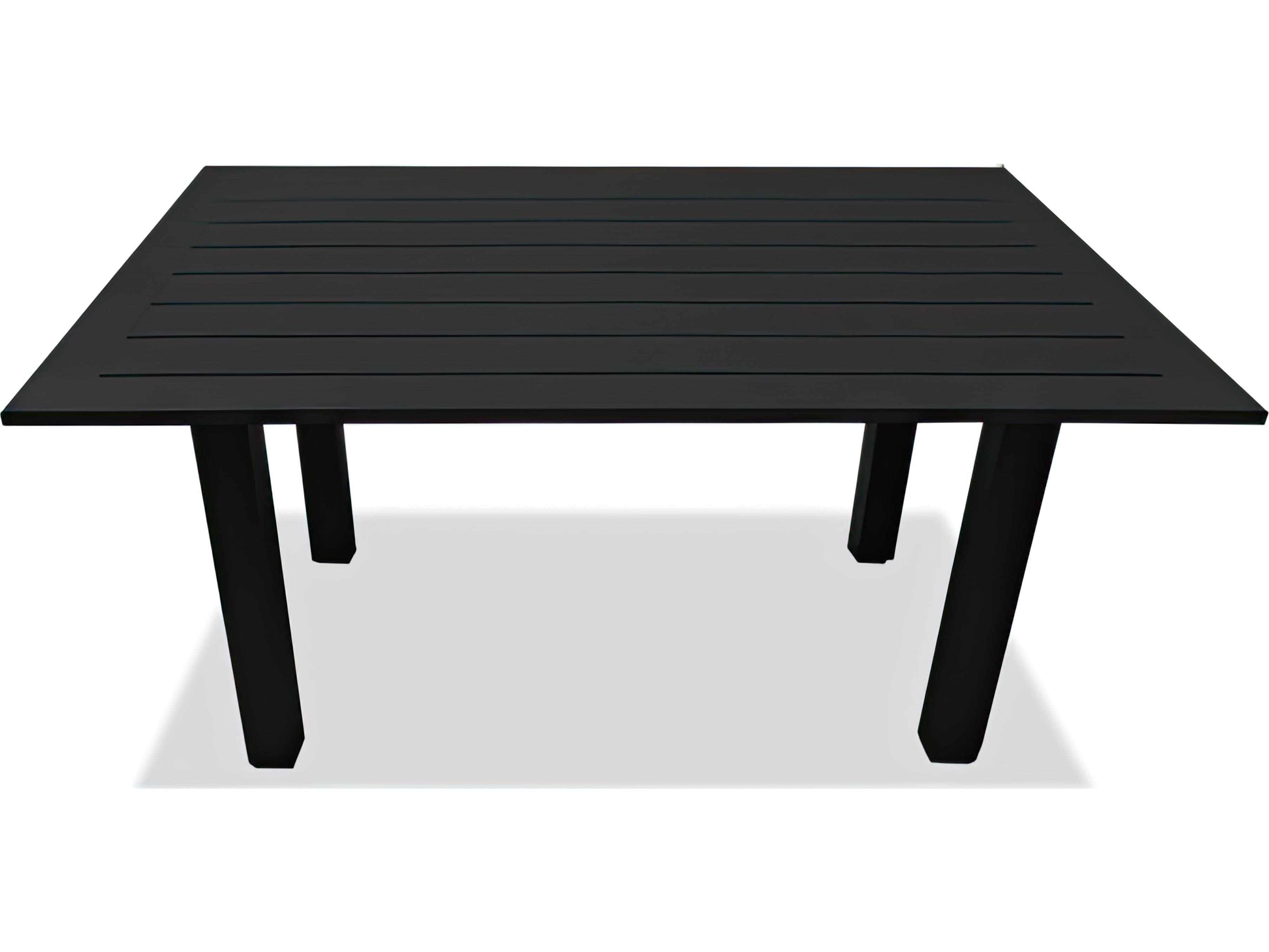 Harmonia Living Classic Aluminum Rectangular Chat table