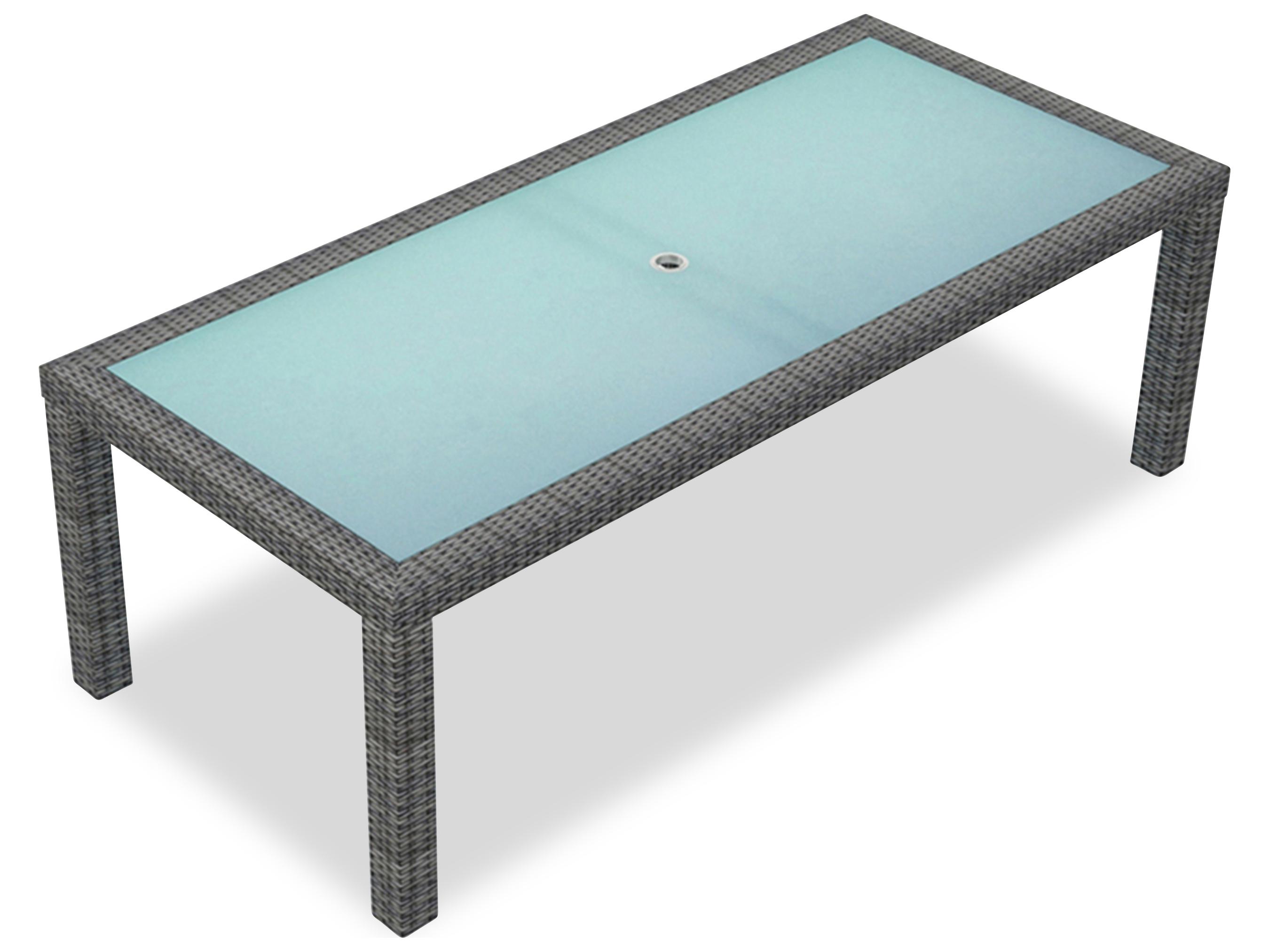 Harmonia Living District HDPE Wicker Textured Slate 18 Piece Eclipse Patio Lounge Set