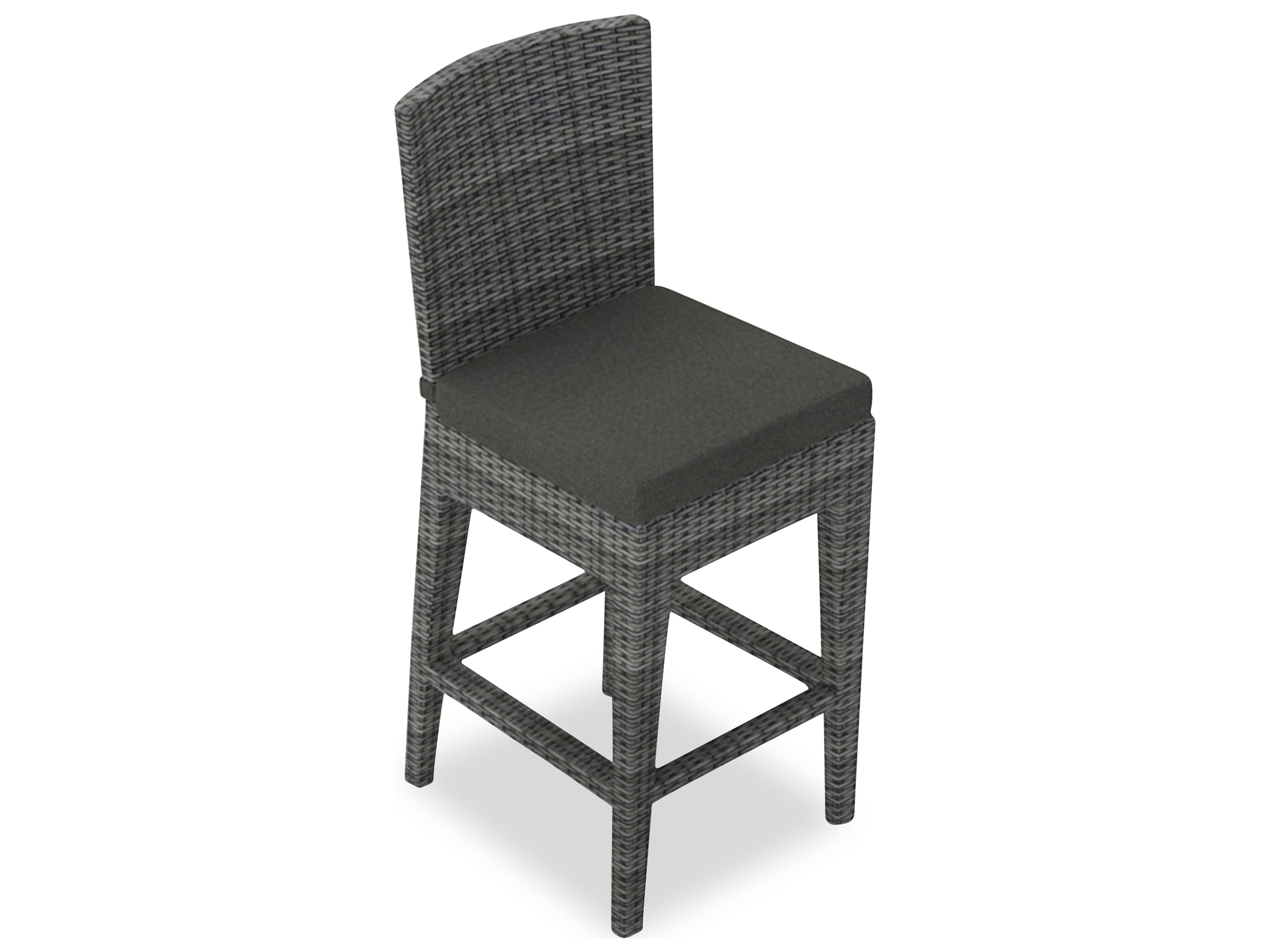 Harmonia Living District Wicker Counter Height Chair