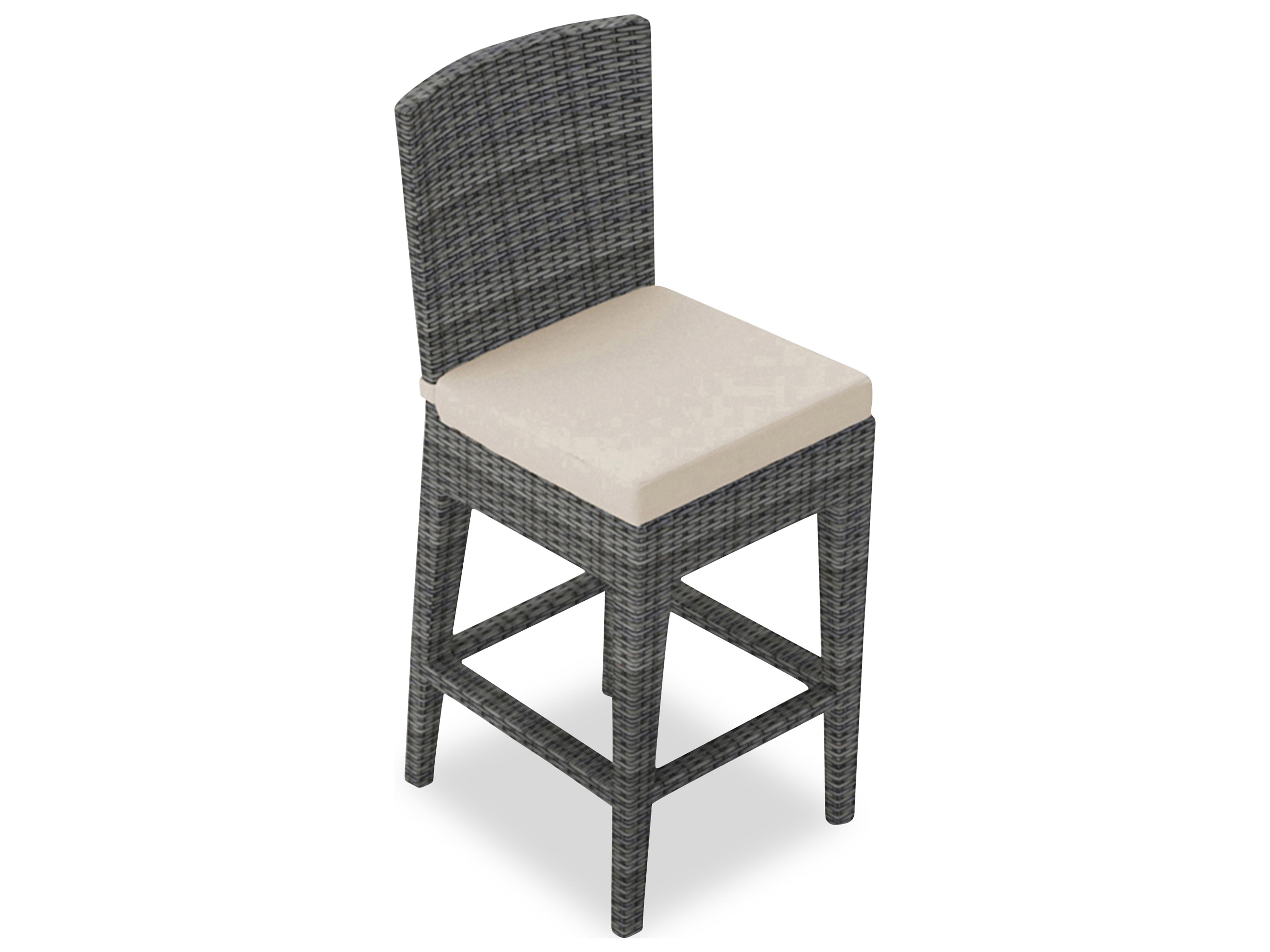 Harmonia Living District Wicker Counter Height Chair