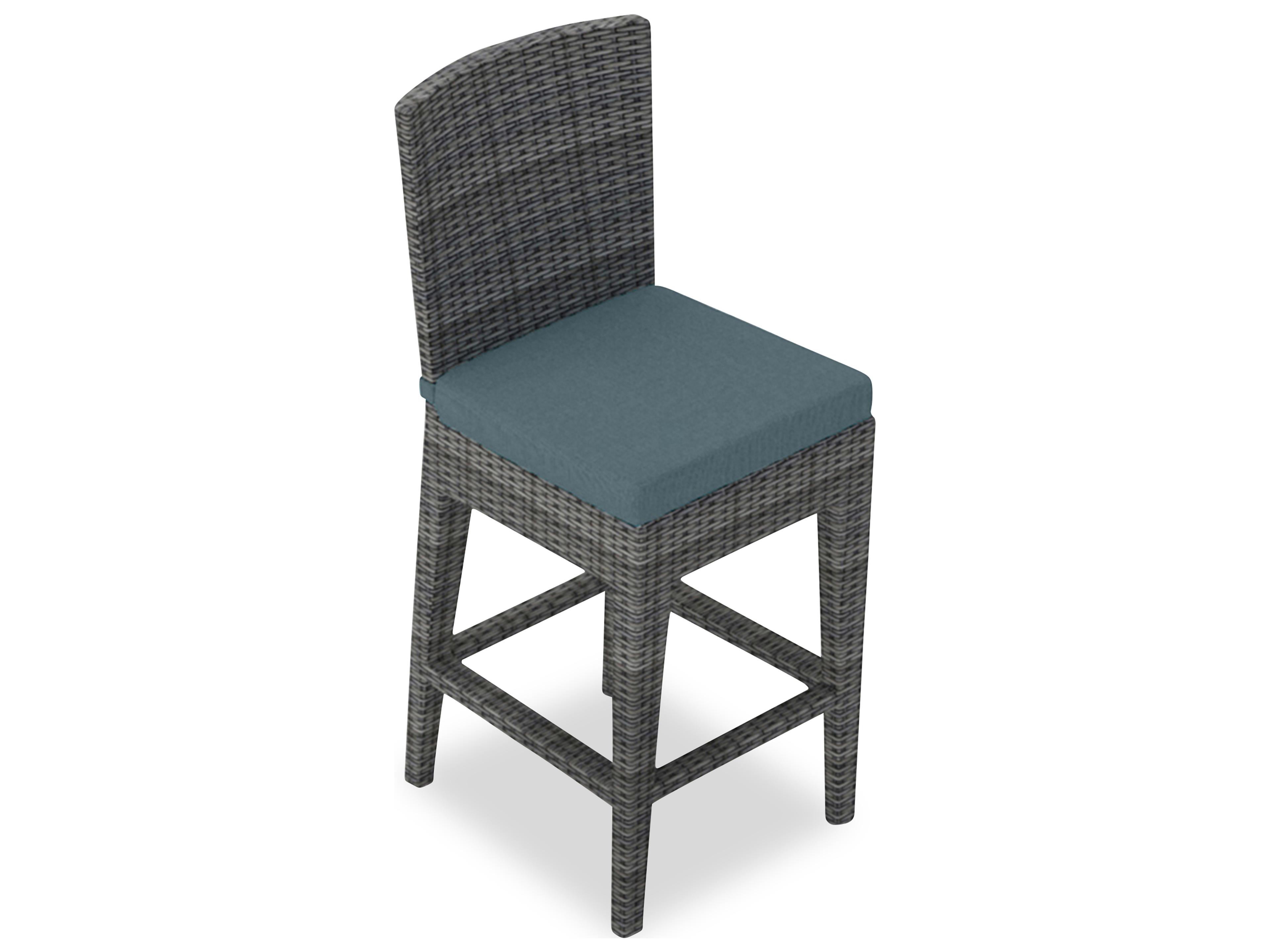 Harmonia Living District Wicker Counter Height Chair