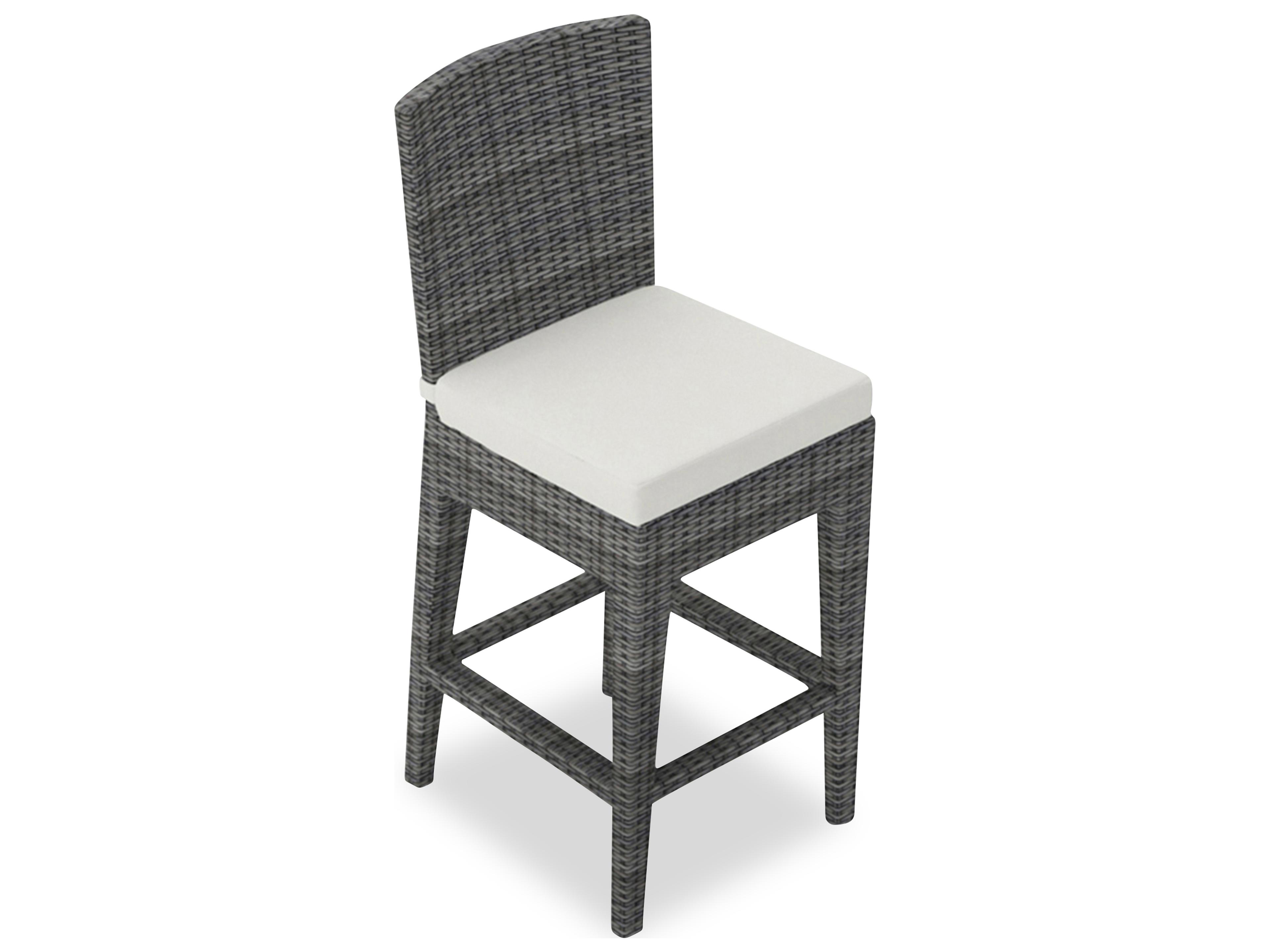 Harmonia Living District Wicker Counter Height Chair
