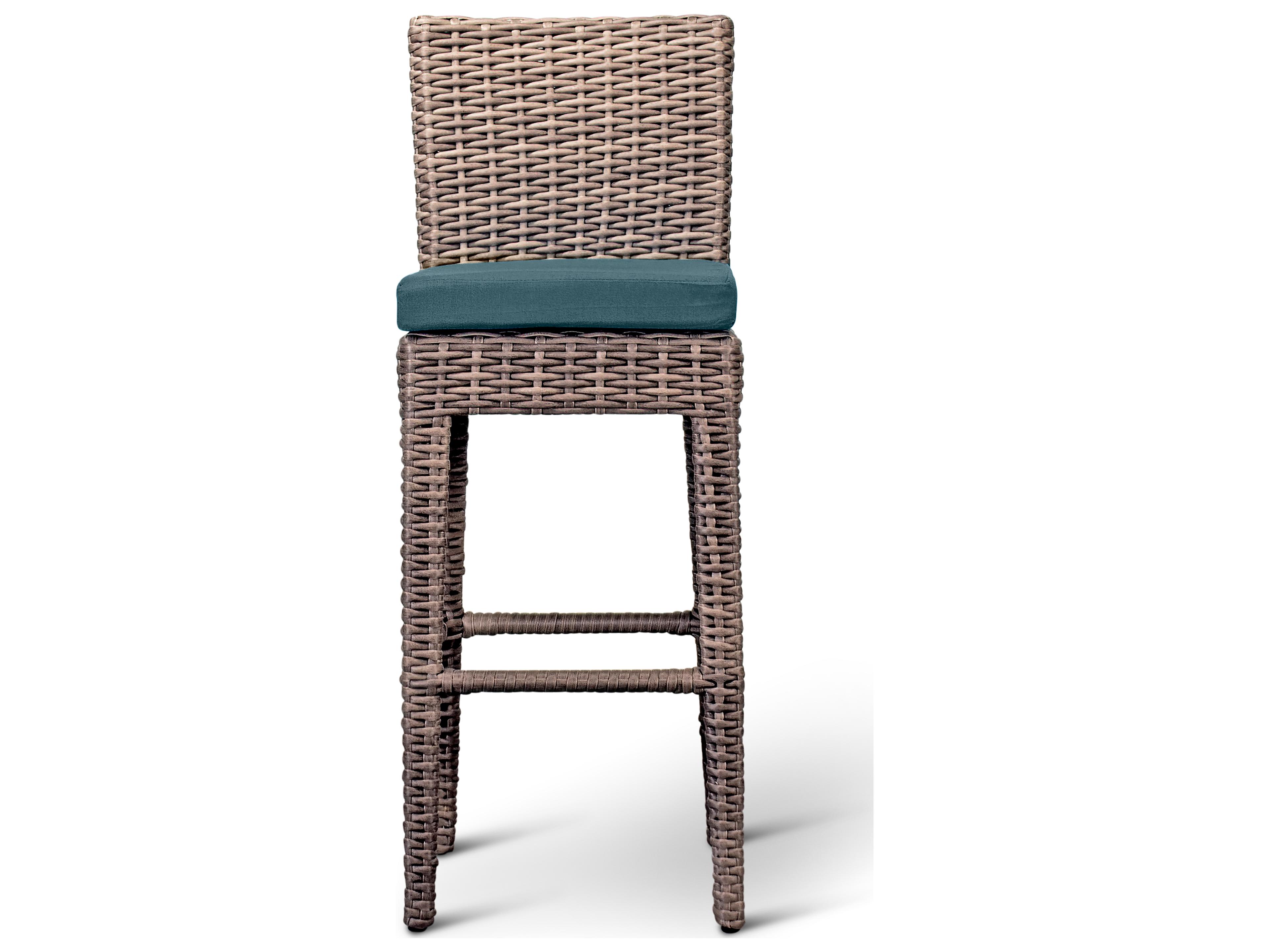 Harmonia Living Viento Wicker Outdoor Bar Chair