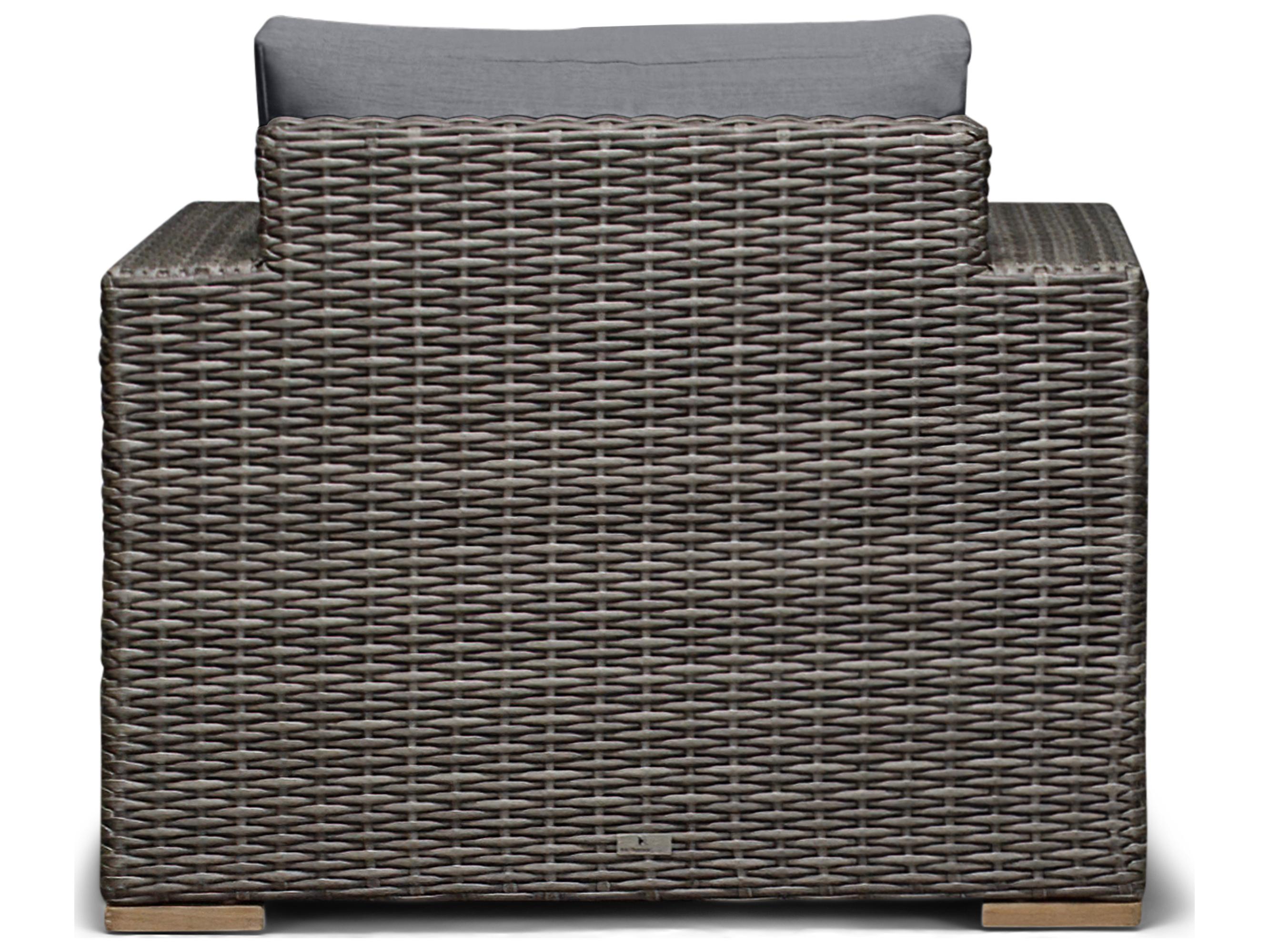 Harmonia Living Viento Wicker Patio Lounge Chair