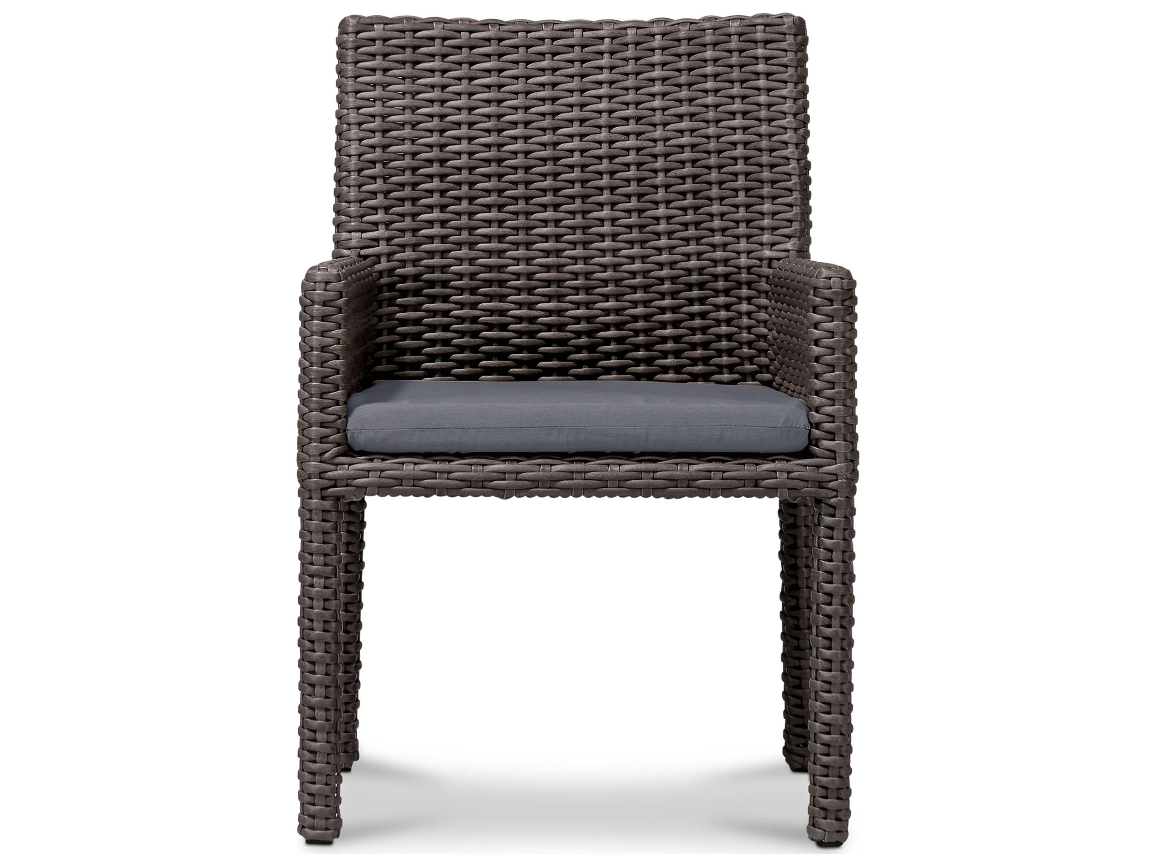 Harmonia Living Viento Wicker Outdoor Dining Arm Chair