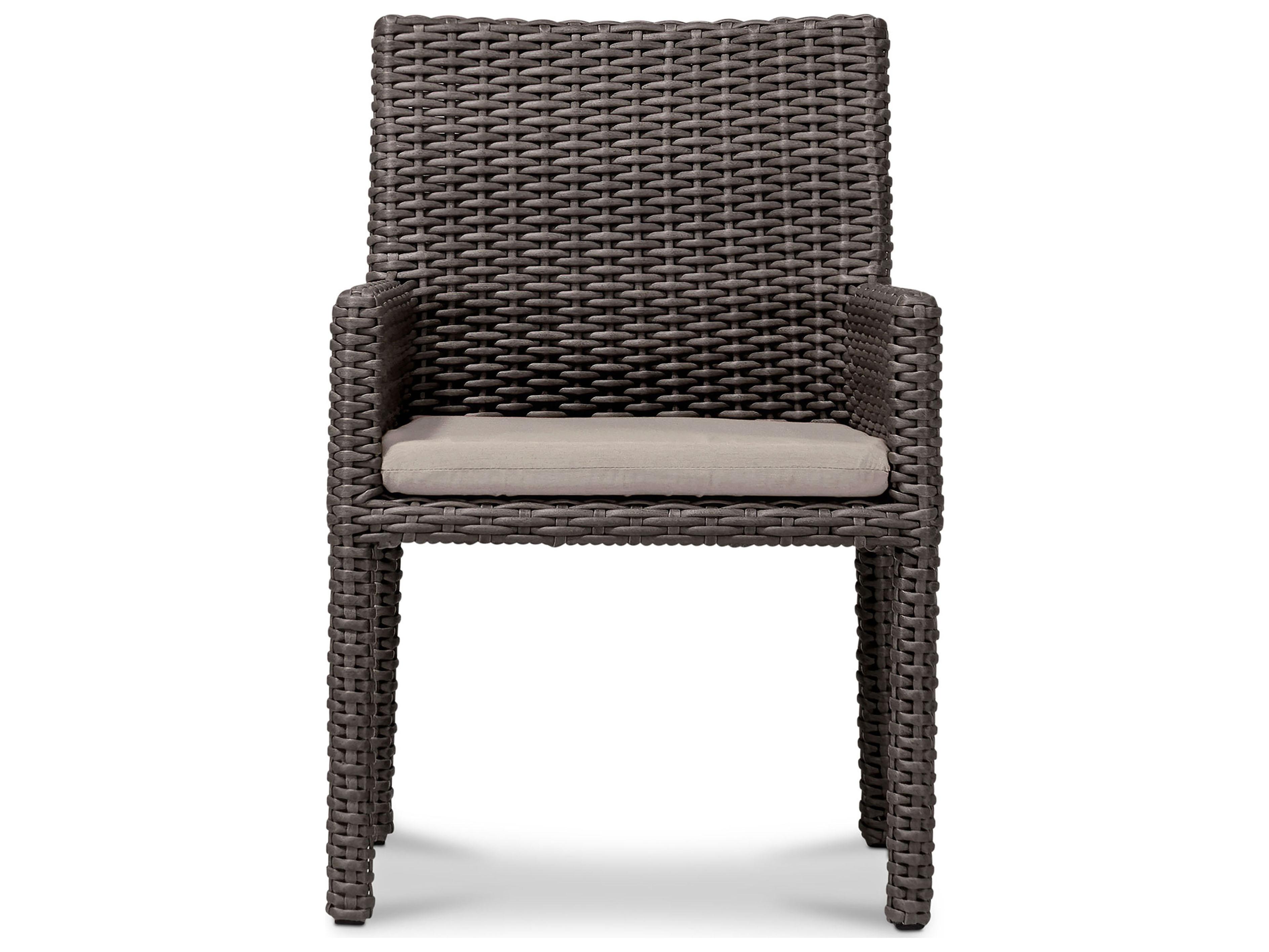 Harmonia Living Viento Wicker Outdoor Dining Arm Chair