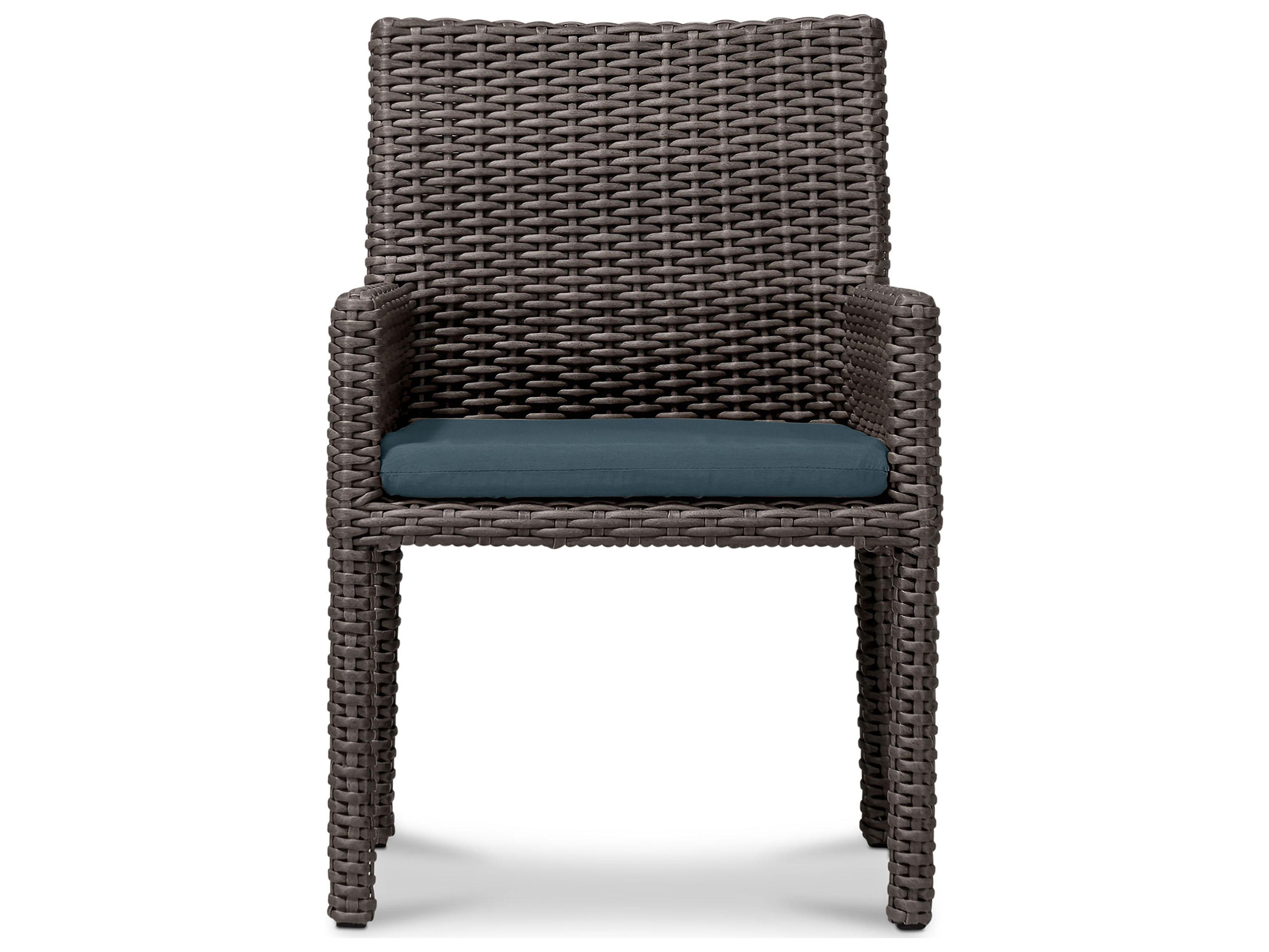 Harmonia Living Viento Wicker Outdoor Dining Arm Chair