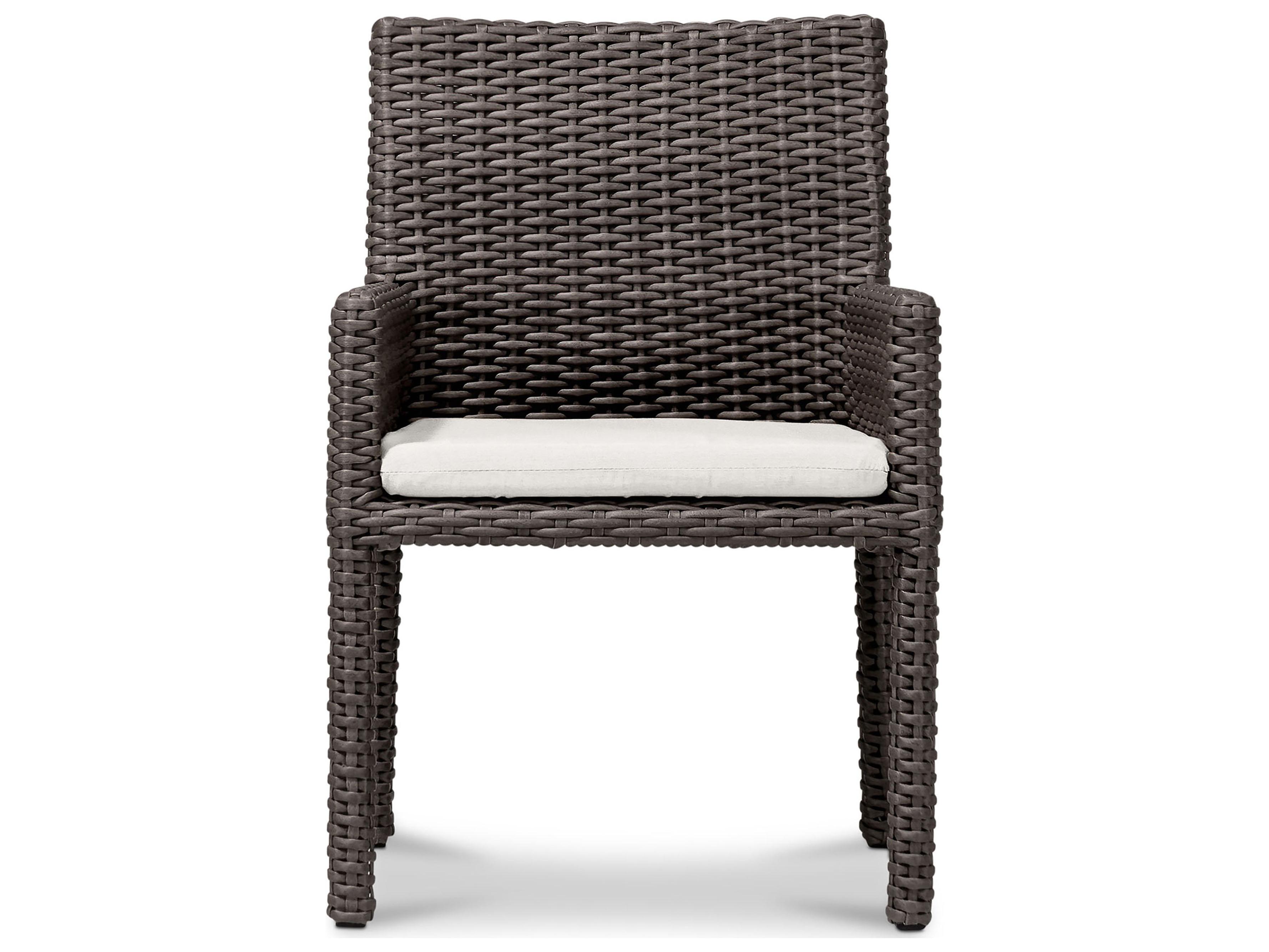 Harmonia Living Viento Wicker Outdoor Dining Arm Chair