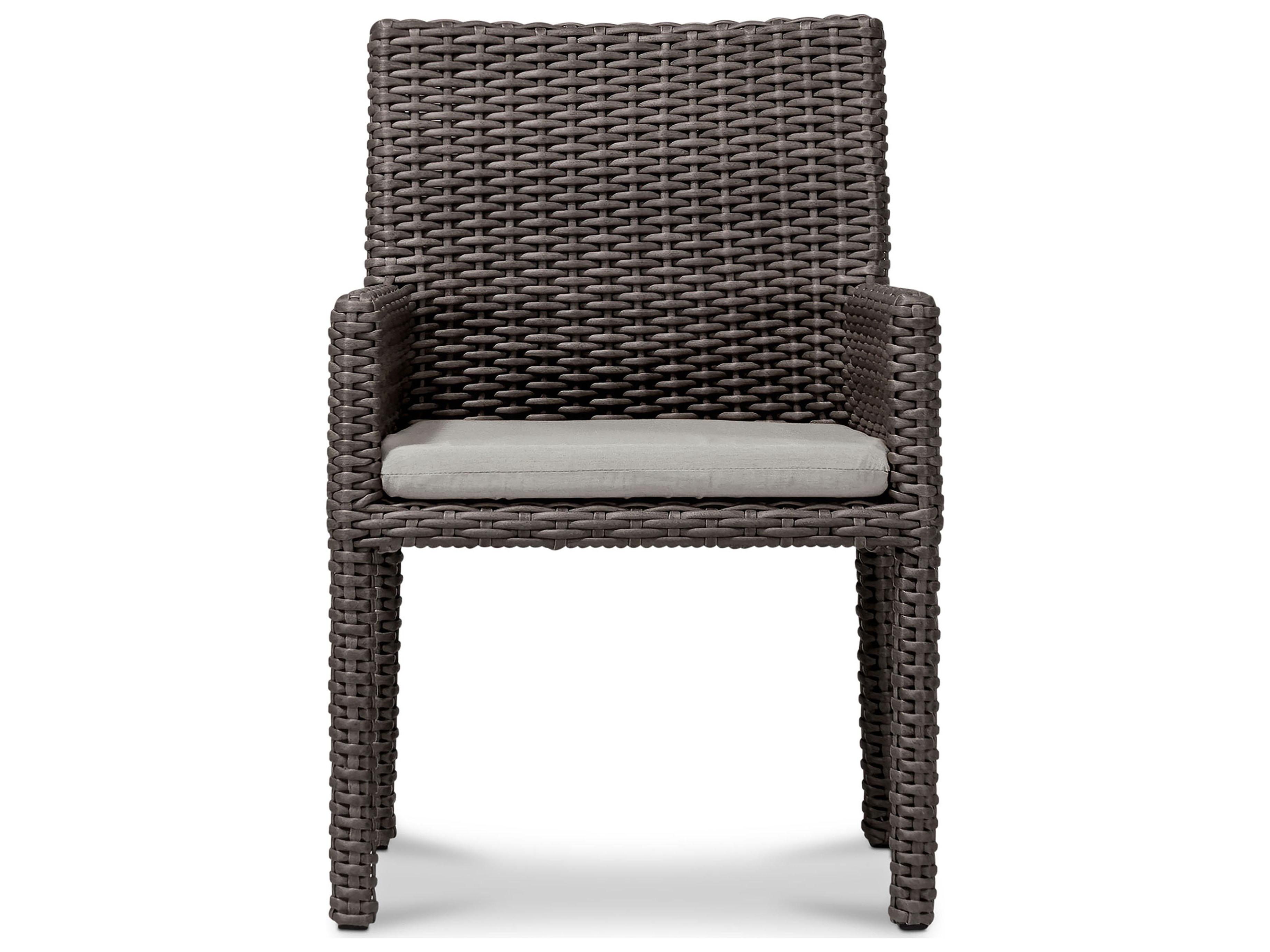 Harmonia Living Viento Wicker Outdoor Dining Arm Chair