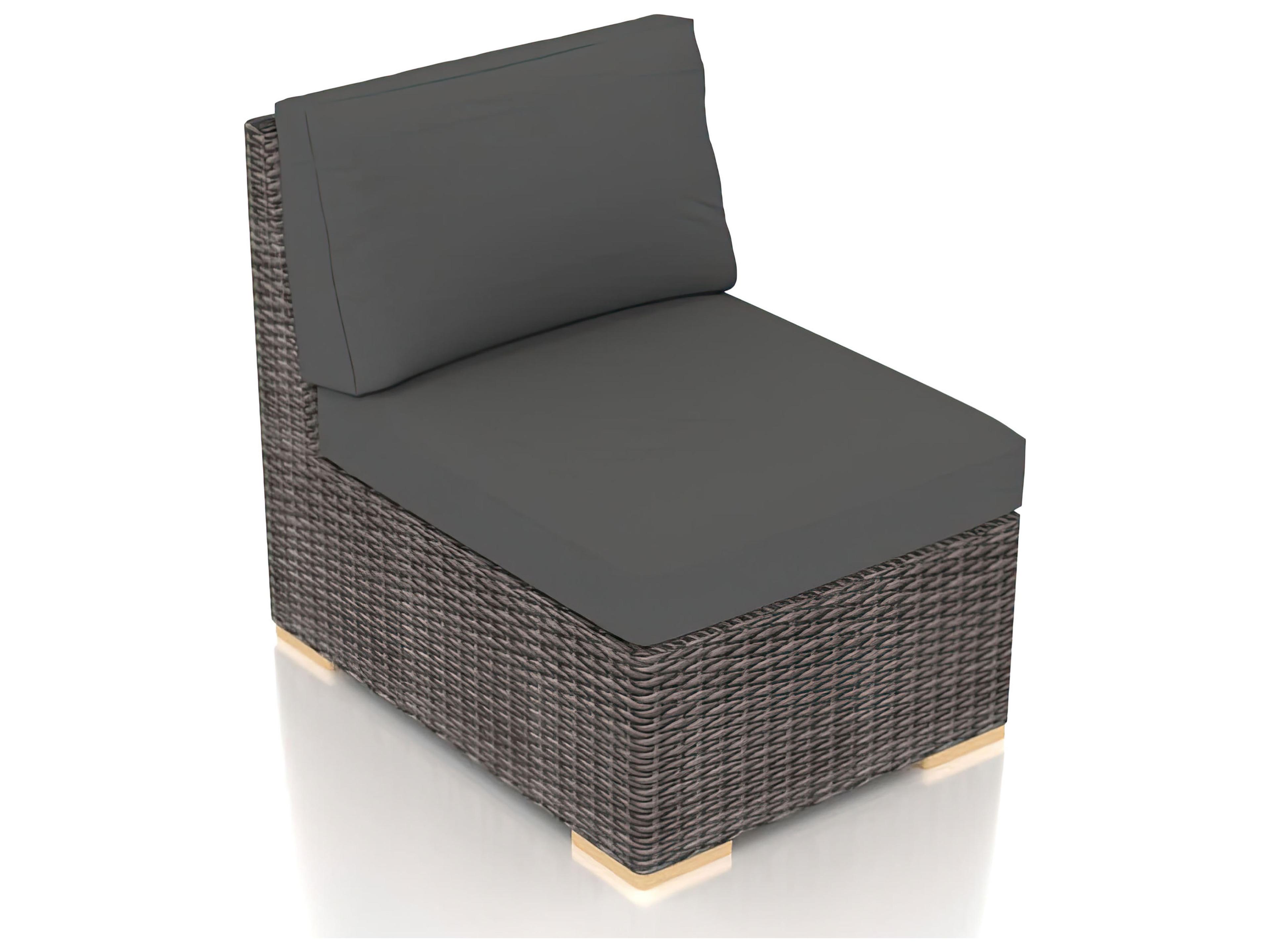 Harmonia Living Viento Wicker Modular Patio Lounge Chair