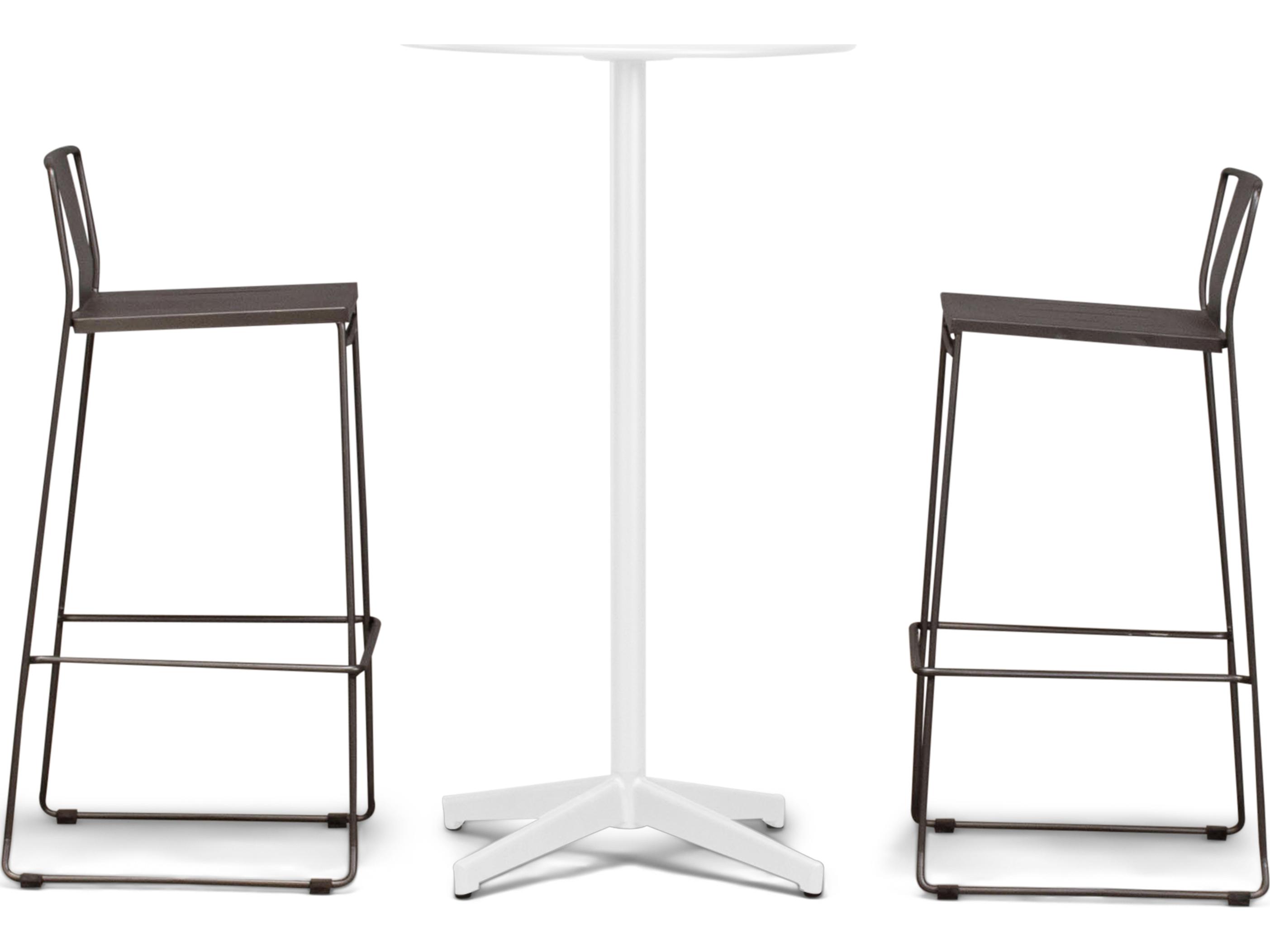 Harmonia Living Frank Steel 3 Piece Bar Set