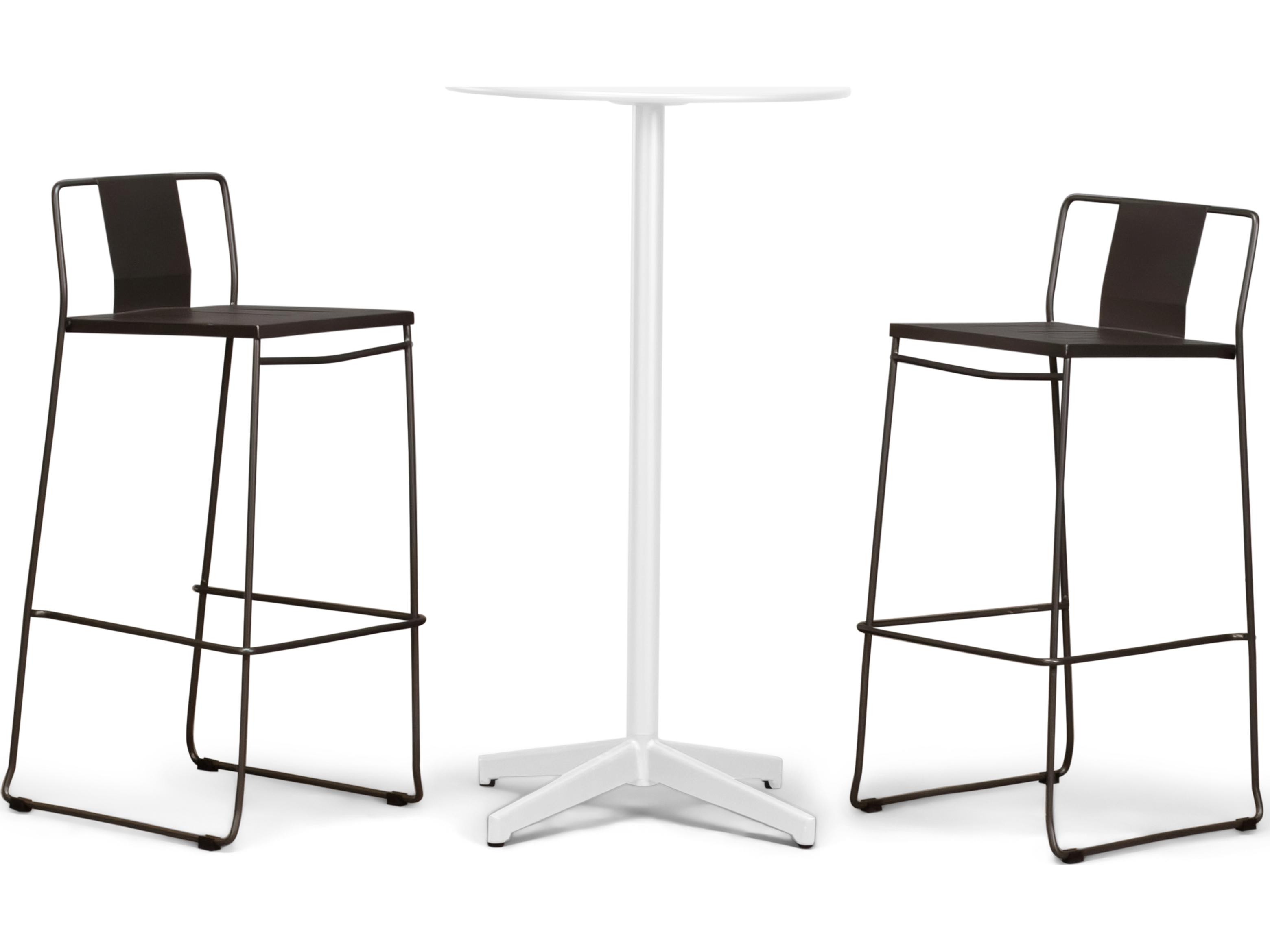 Harmonia Living Frank Steel 3 Piece Bar Set