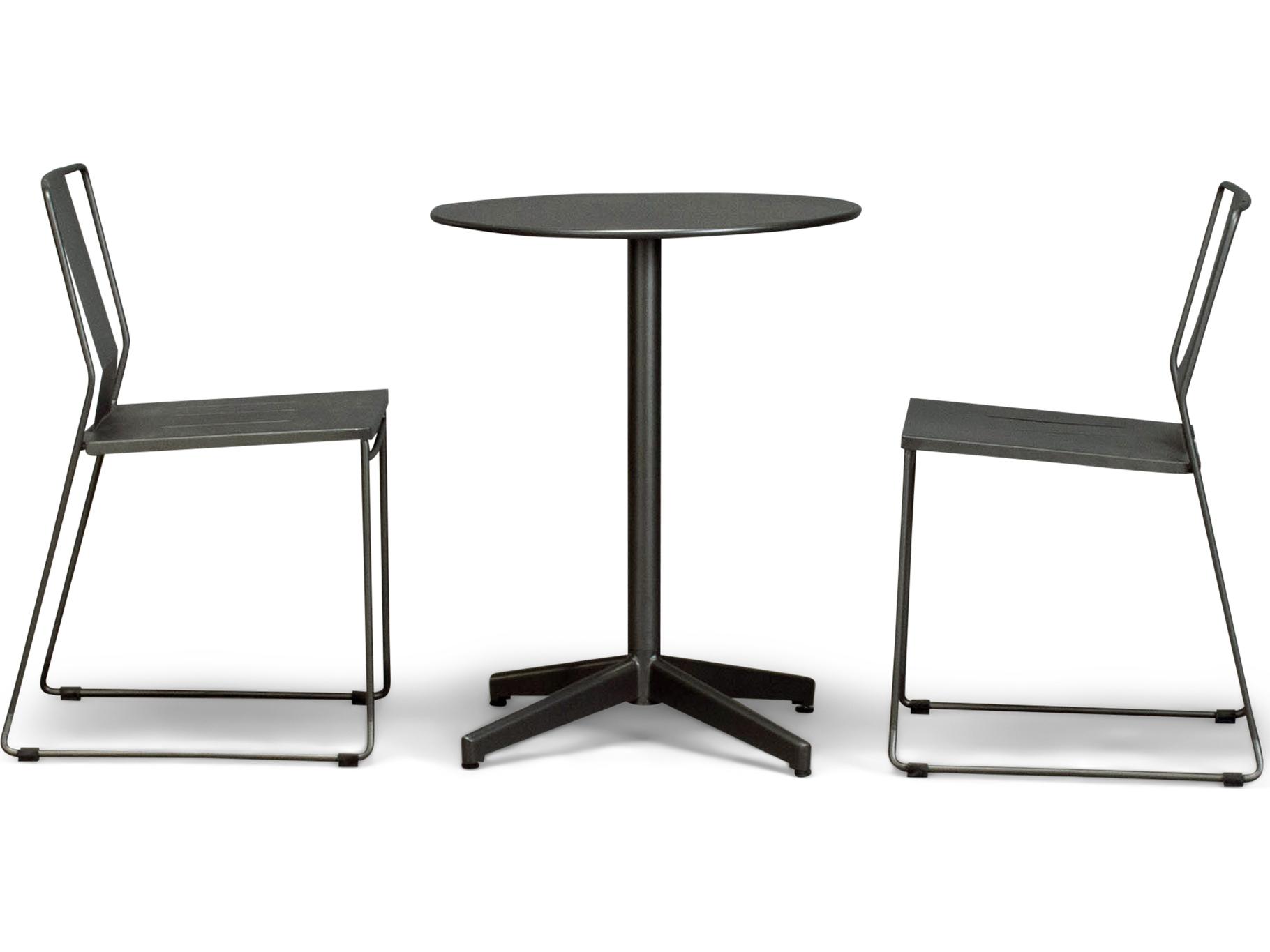 Harmonia Living Frank Steel 3 Piece Patio Dining Set