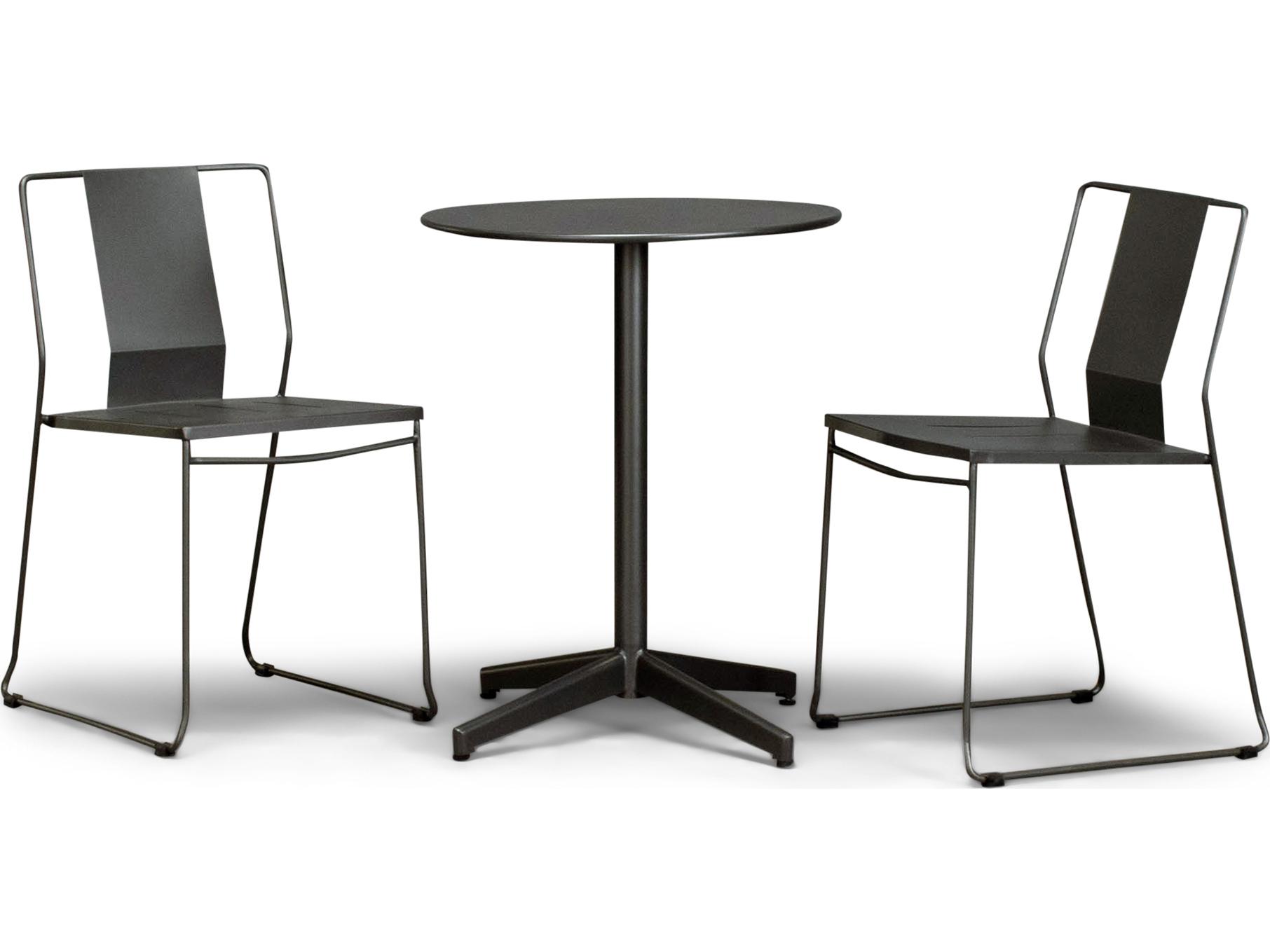 Harmonia Living Frank Steel 3 Piece Patio Dining Set